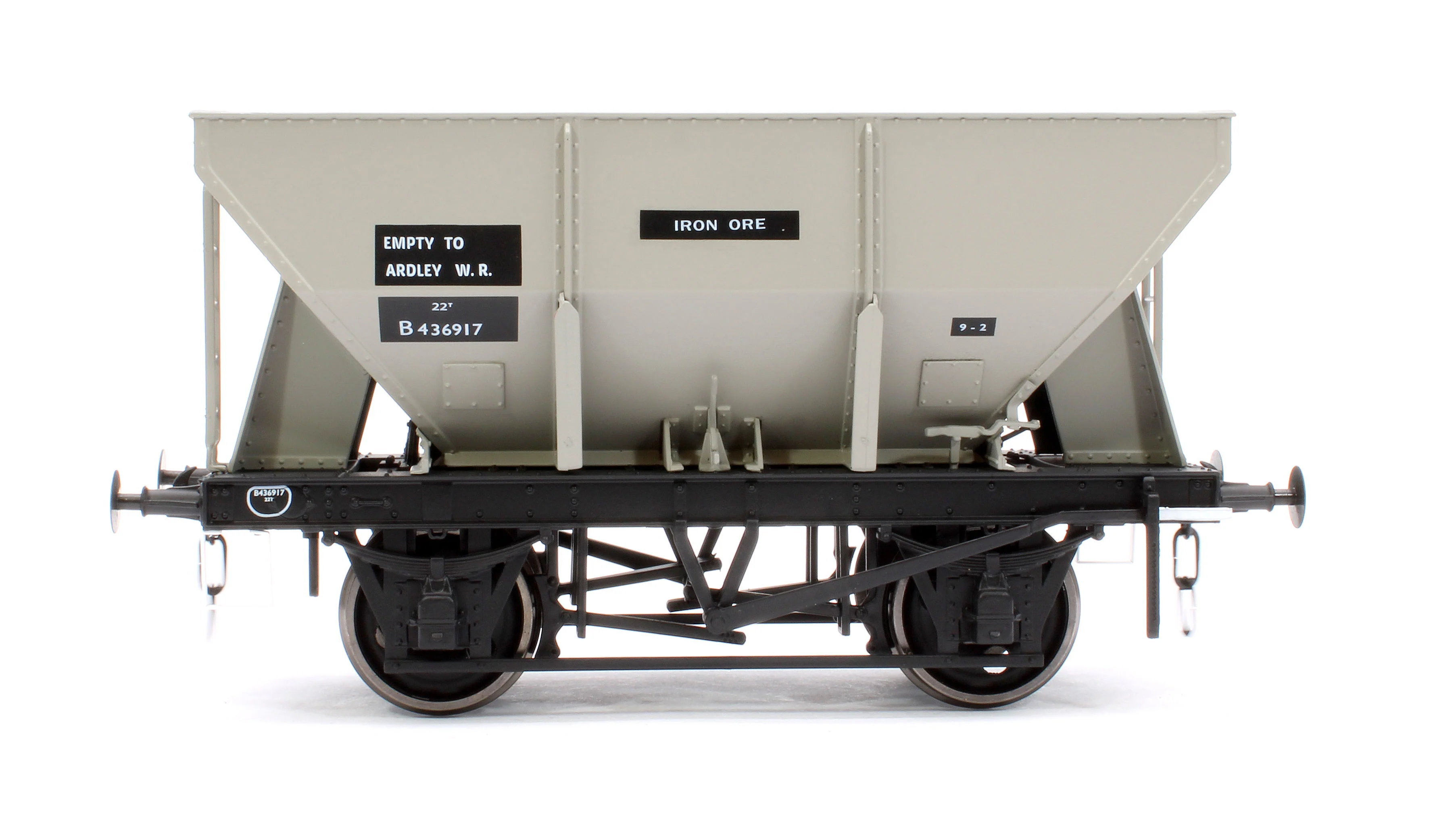 7F-033-003 24T Steel Ore Hopper Grey B436917 Empty to Ardley WR - Image 2