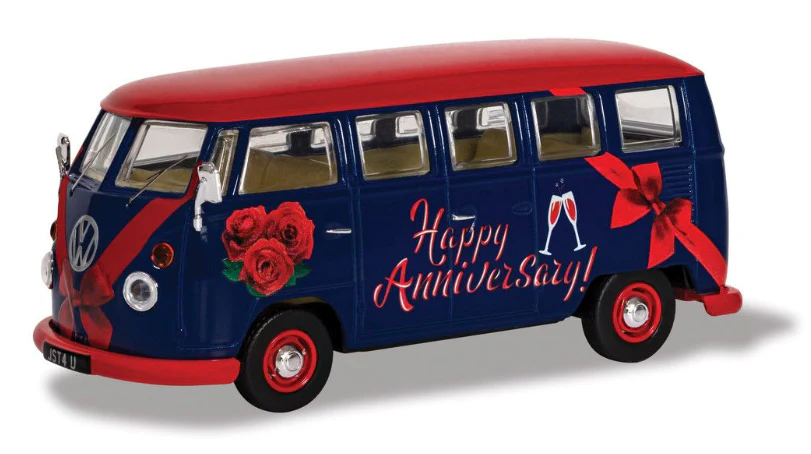 CC02735 Volkswagen Campervan Happy Anniversary
