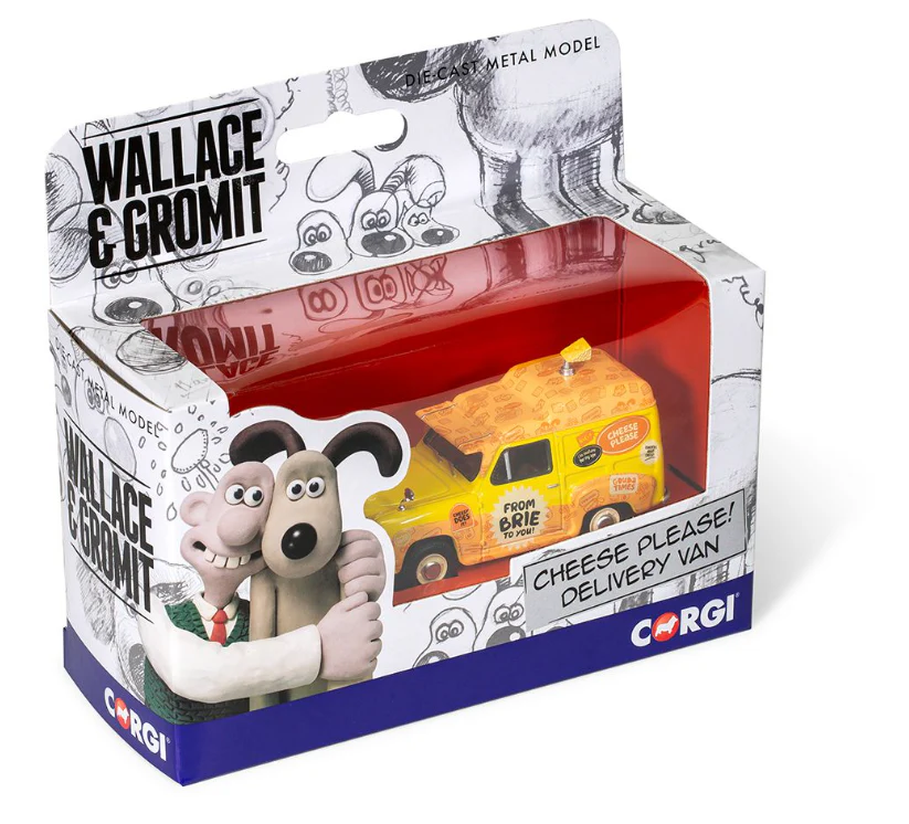 CC80506 Wallace & Gromit Austin A35 Van - Cheese Please! Delivery Van - Image 3