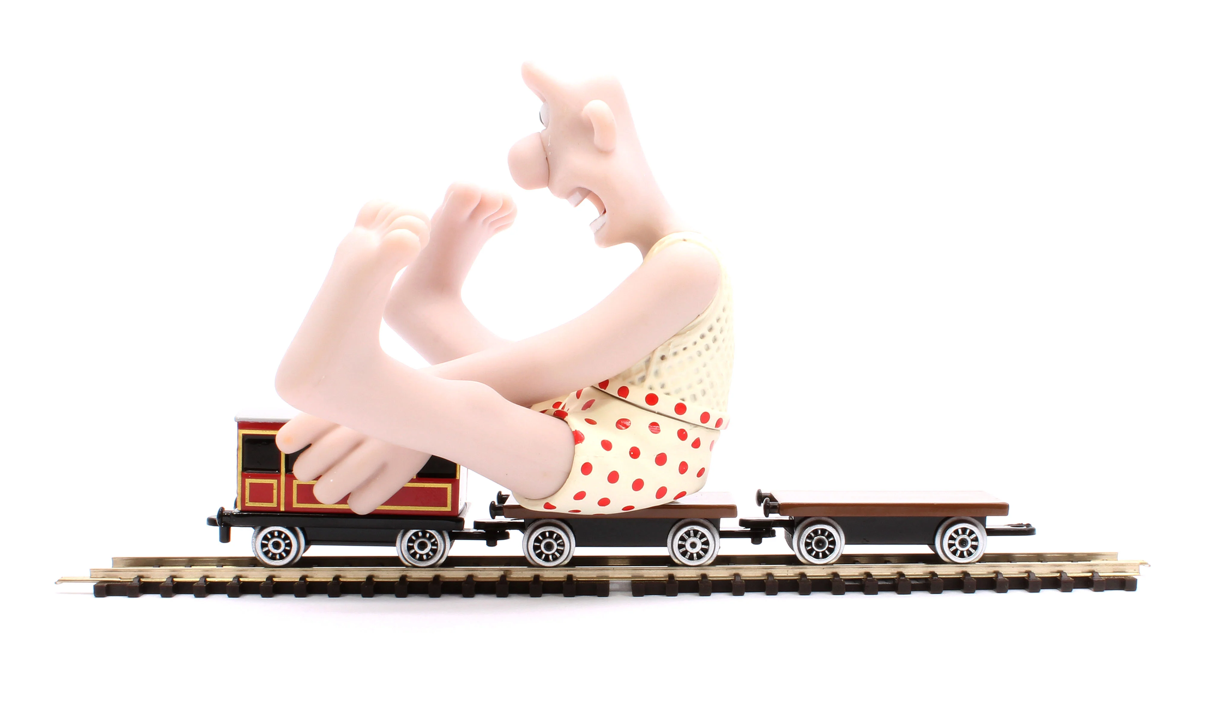 CC80604 Wallace & Gromit - The Wrong Trousers - Wallace & Flatbed Wagon