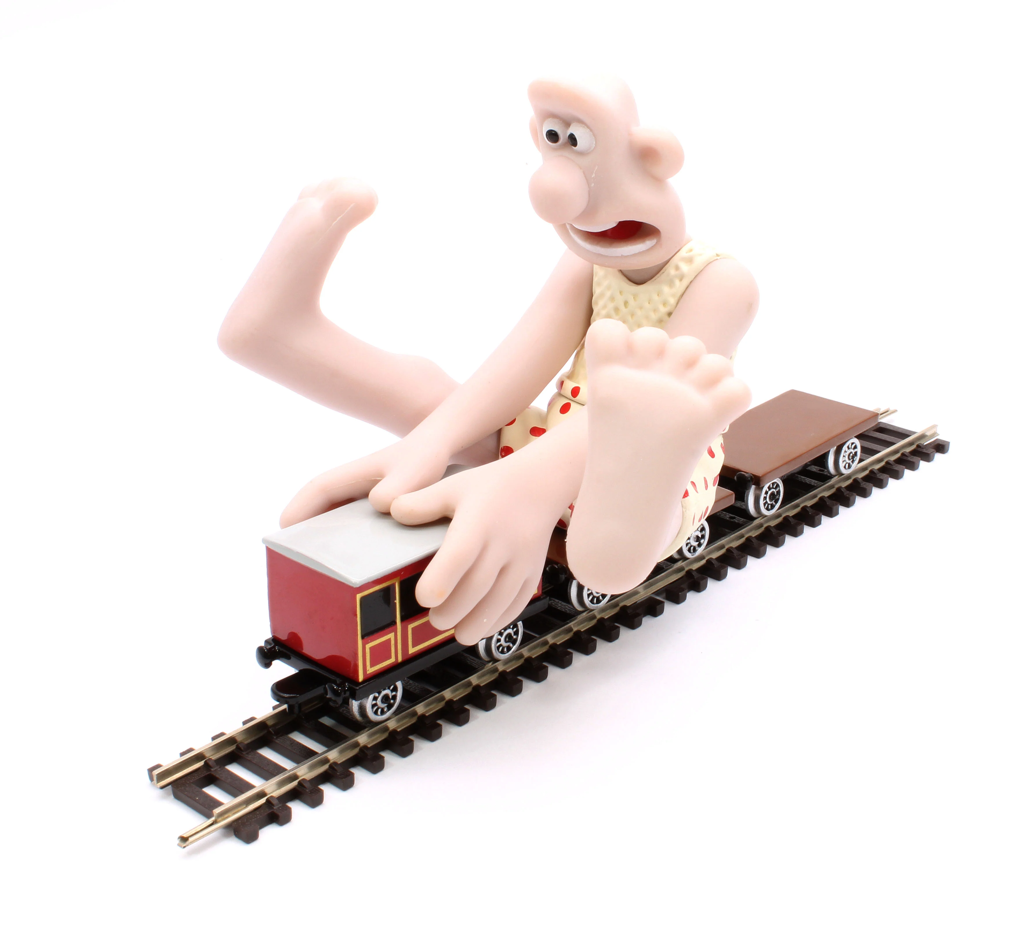 CC80604 Wallace & Gromit - The Wrong Trousers - Wallace & Flatbed Wagon - Image 6