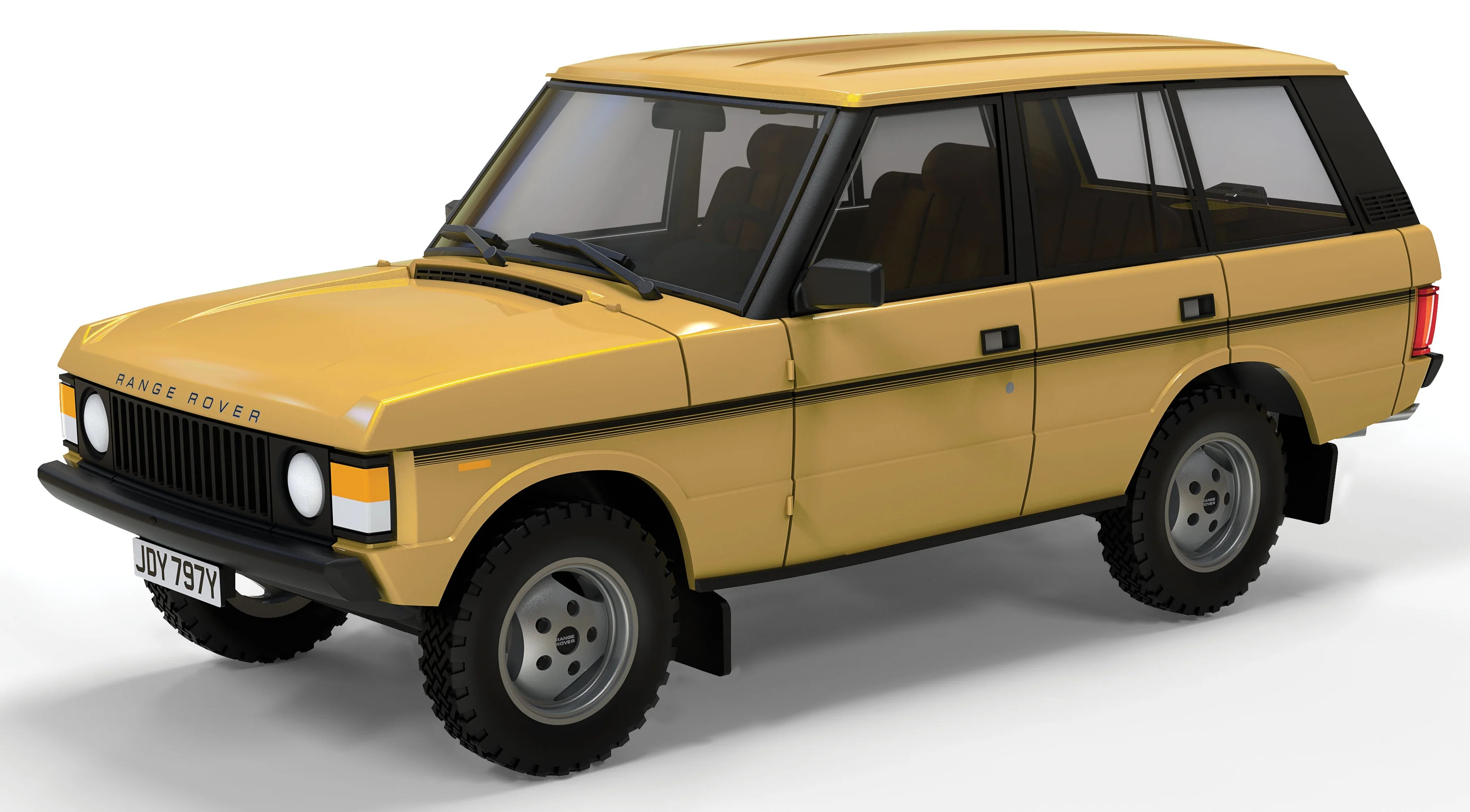 VA15702 Range Rover Classic, Nevada Gold, 4 door