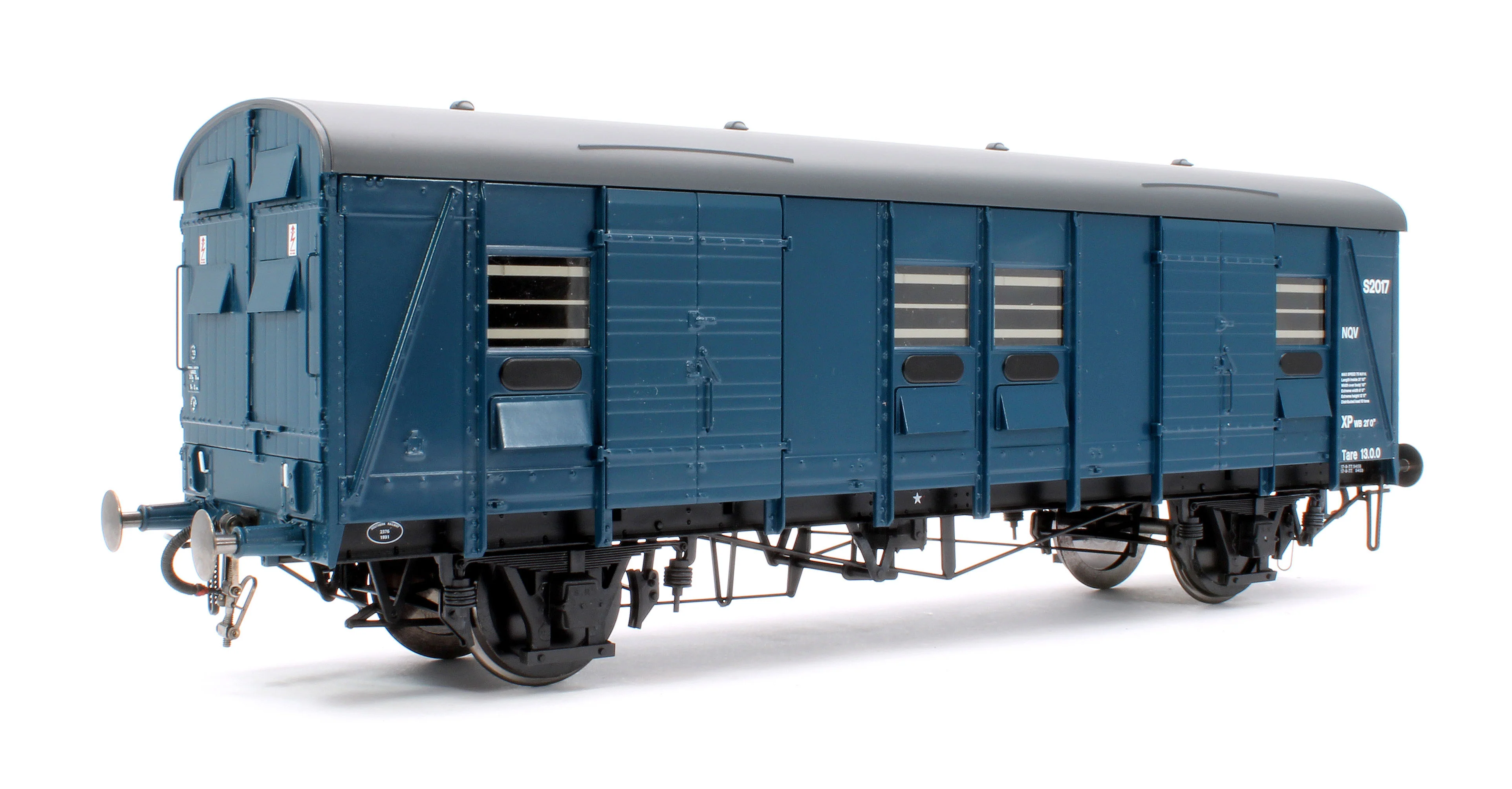 9173 Covered Carriage Truck (CCT) S2017 BR Blue NOV (plywood body)