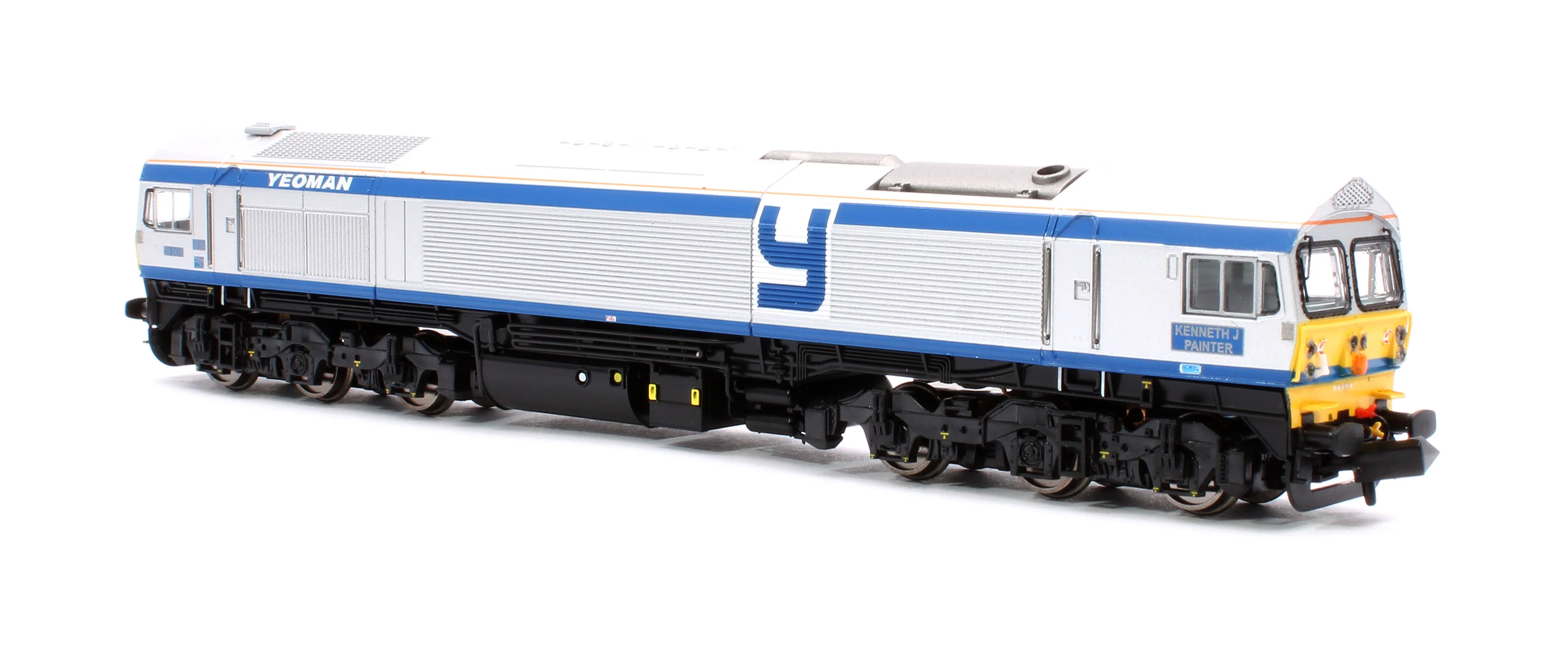 2D-005-000S Class 59 #59005 "Kenneth J Painter" Foster Yeoman Silver Livery Diesel Locomotive - DCC Sound - Image 2