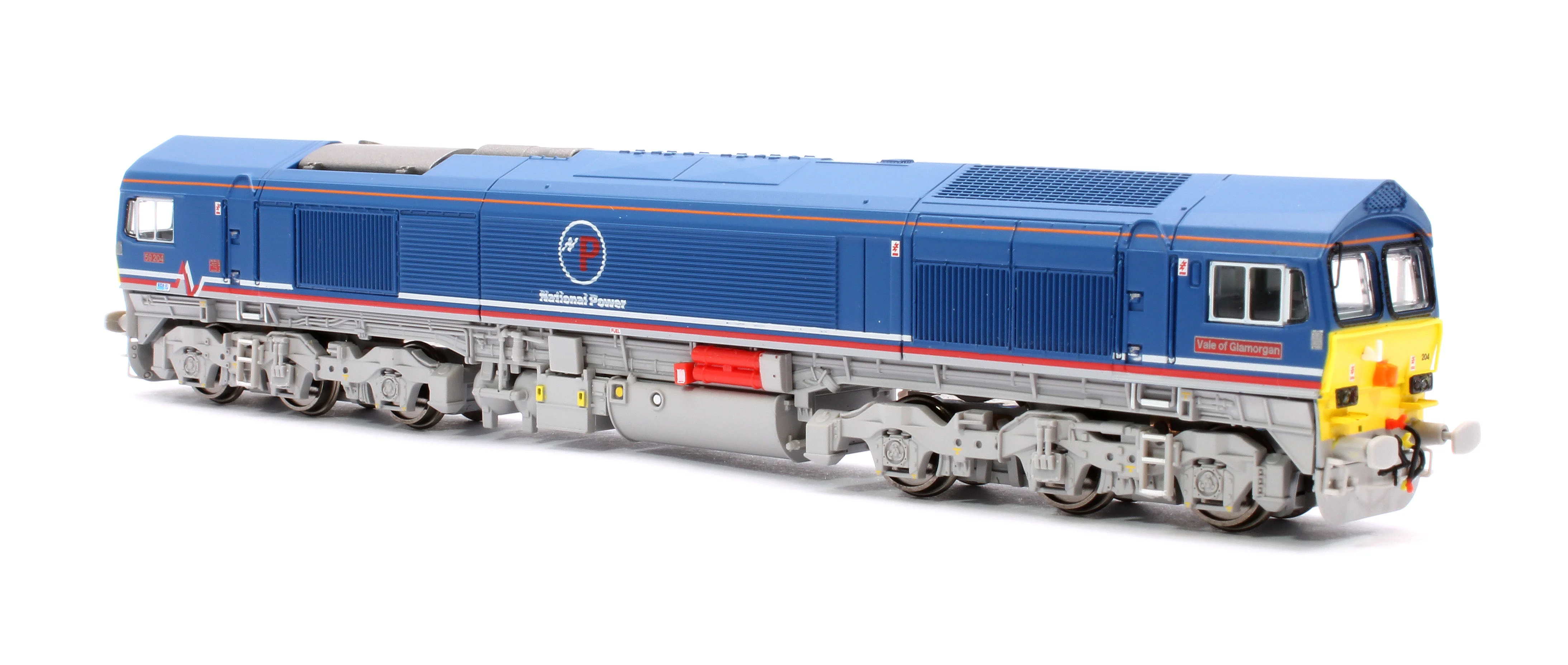 2D-005-003S Class 59 #59204 National Power Blue Livery Diesel Locomotive - DCC Sound - Image 2