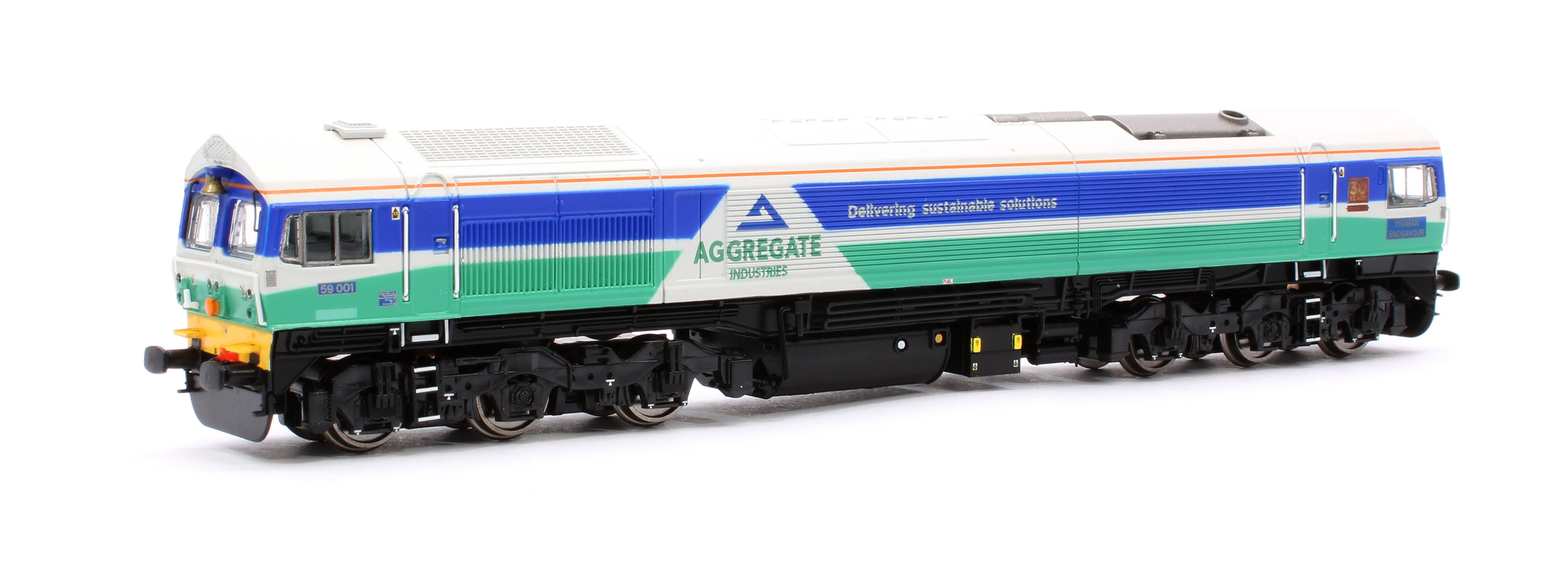 2D-005-005 Class 59 59001 Aggregate Industries Yeoman Endeavour Diesel Locomotive - Image 3
