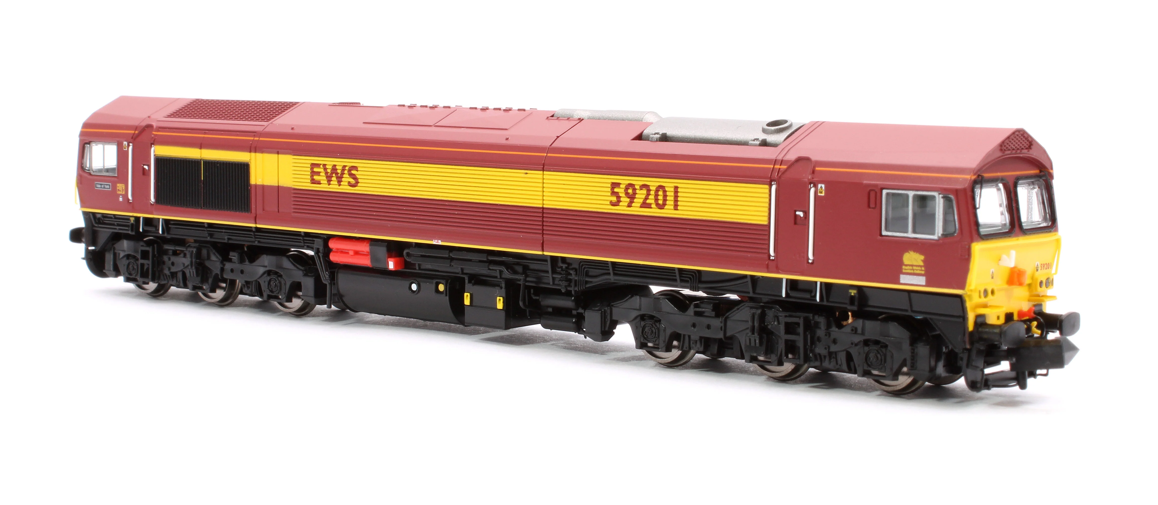 2D-005-006D Class 59 59201 EWS “Vale of York” Diesel Locomotive - DCC Fitted - Image 4