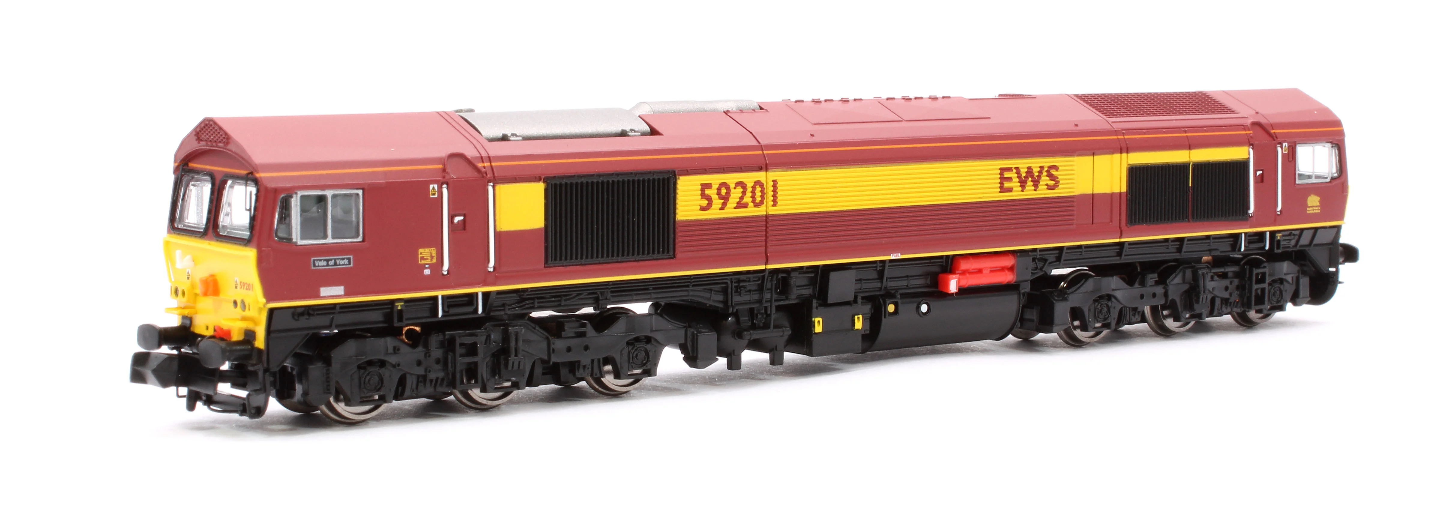 2D-005-006S Class 59 59201 EWS “Vale of York” Diesel Locomotive DCC Sound