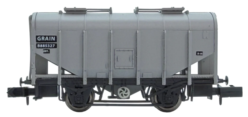 2F-036-058 Bulk Grain Hopper BR B885327 - Weathered