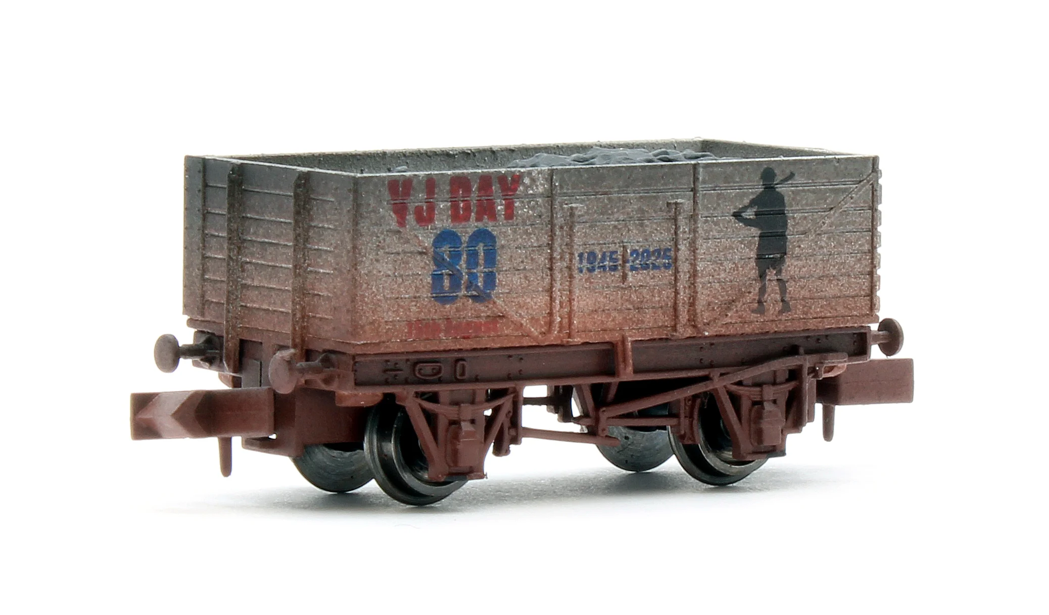 2F-071-101 7 Plank VJ Day Army 80th Anniversary - Weathered - Image 2
