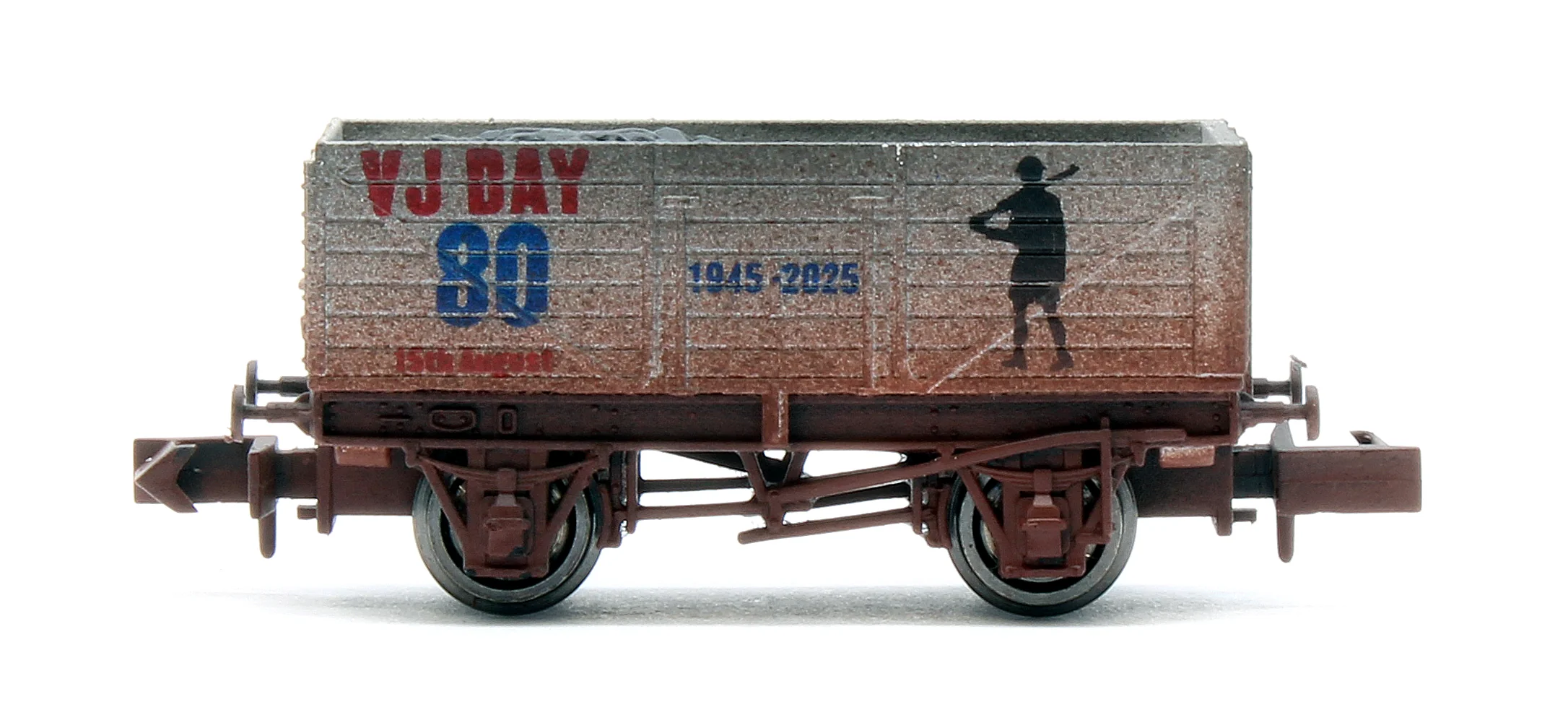 2F-071-101 7 Plank VJ Day Army 80th Anniversary - Weathered - Image 3