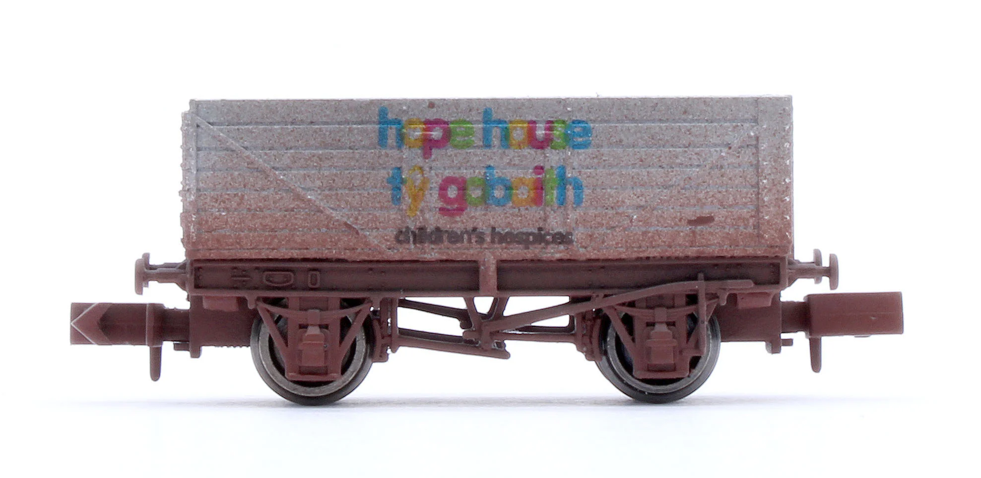 2F-071-117 7 Plank Hope House Charity Wagon - Weathered - Image 2