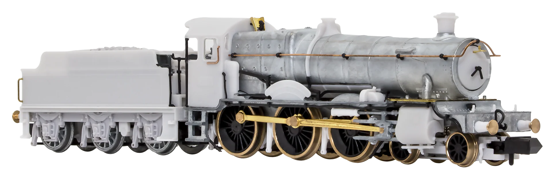 2S-001-009D 4-6-0 Draycott Manor 7810 Lined BR Green Small Early Crest Steam Locomotive - DCC Fitted - Image 5