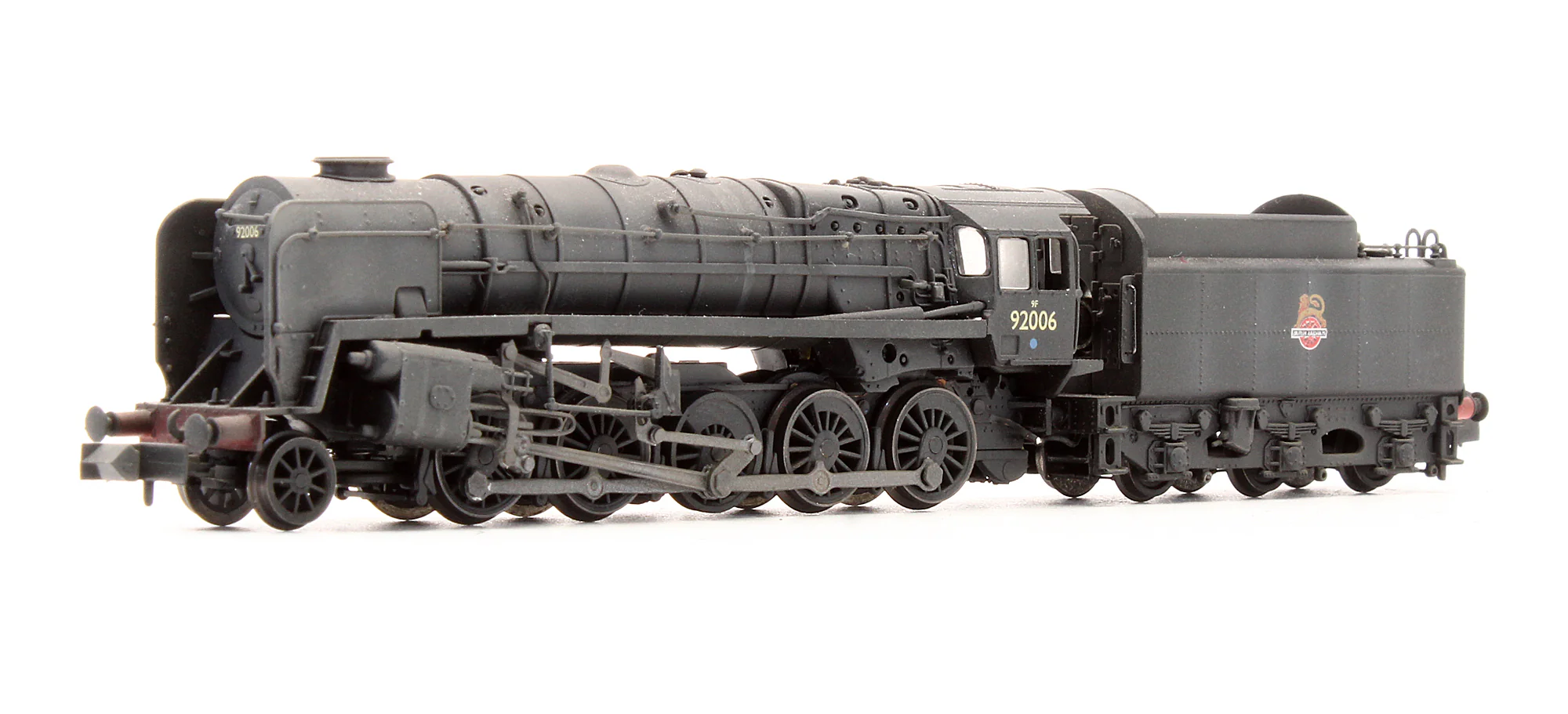 Pre-Owned 2S-013-005 BR Black 2-10-0 Class 9F '92006' Steam Locomotive - Weathered