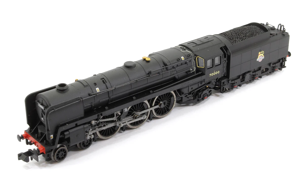 2S-017-006 Class 7MT Britannia 4-6-2 70000 BR Unlined Black Early Crest - Image 9