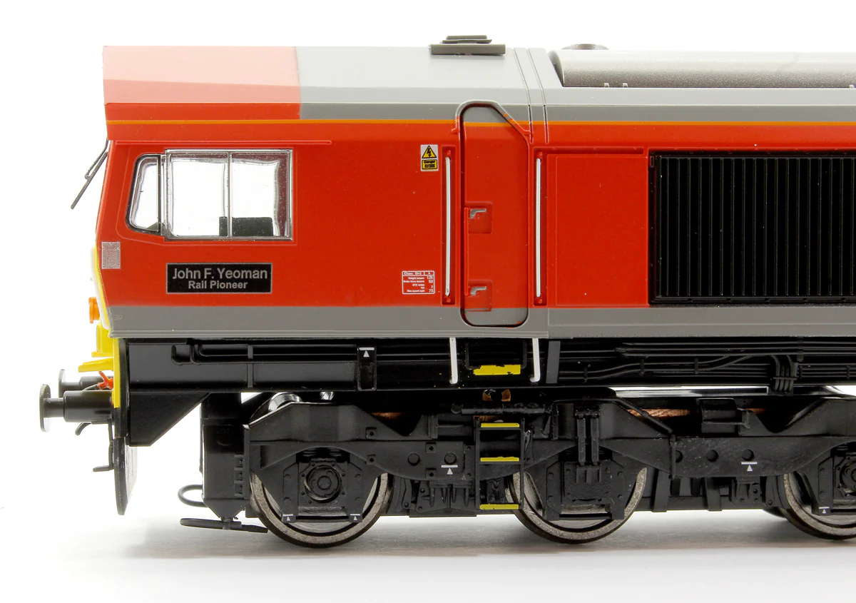 4D-005-002DSM Class 59 206 'John F Yeoman' DB Schenker Diesel Locomotive DCC Fitted with Smoke! - Image 9