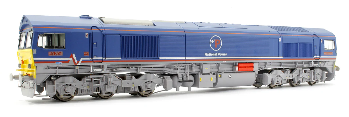 4D-005-003DSM Class 59 204 National Power Diesel Locomotive DCC Fitted with Smoke! - Image 3