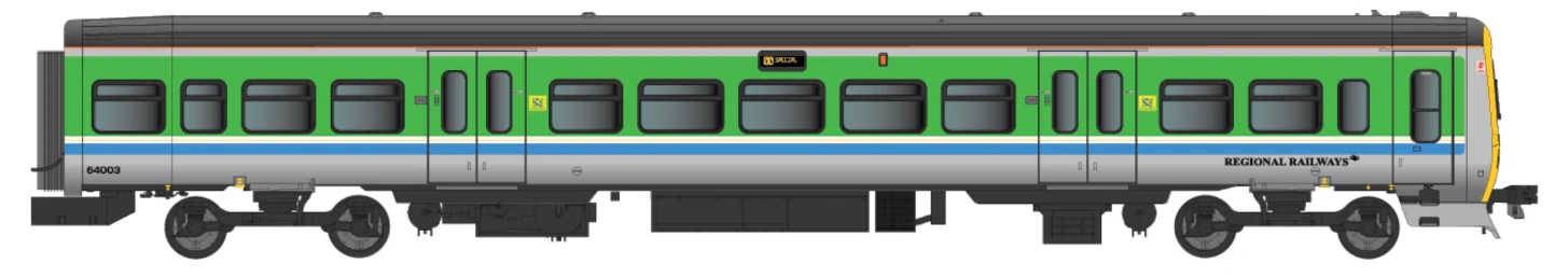 4D-323-001 Class 323 323203 Regional Railways Centro 3 Car EMU Set - Image 6