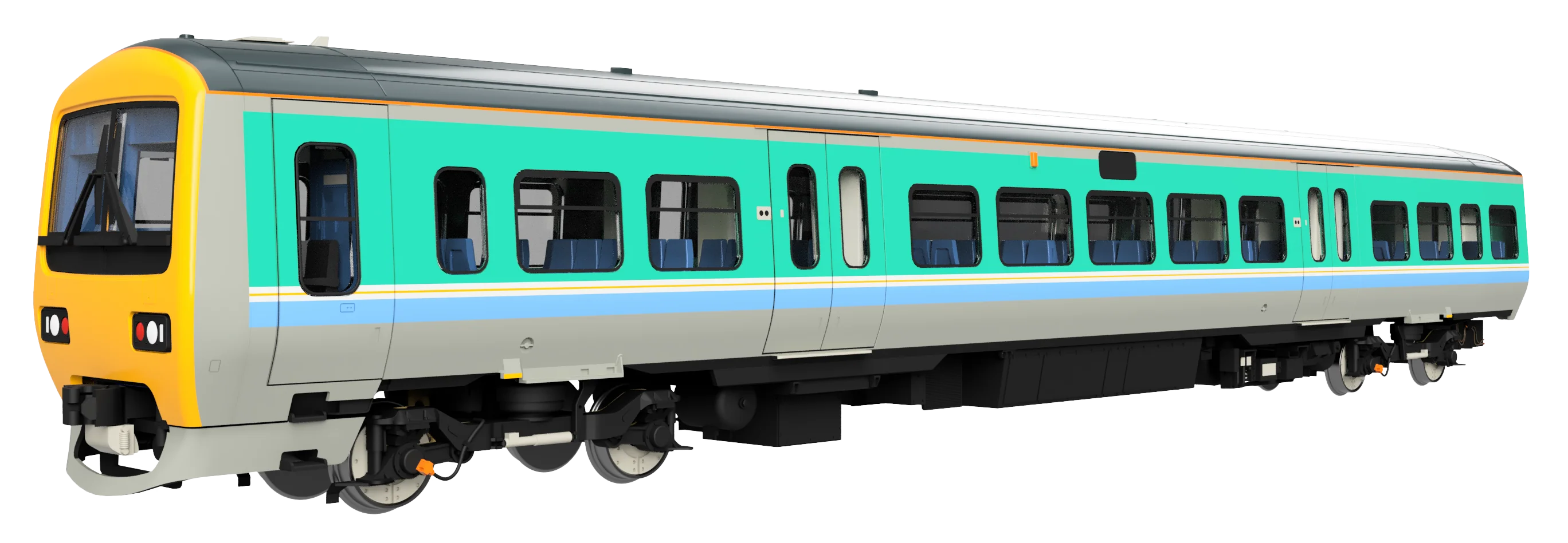 4D-323-001D Class 323 323203 Regional Railways Centro 3 Car EMU Set - DCC Fitted - Image 2