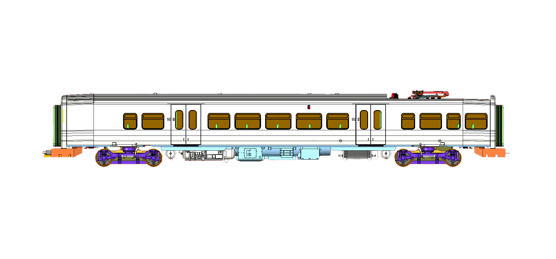 4D-323-004S Class 323 First North Western “Barbie” with Northern branding 3 Car EMU Set - DCC Sound Fitted - Image 13