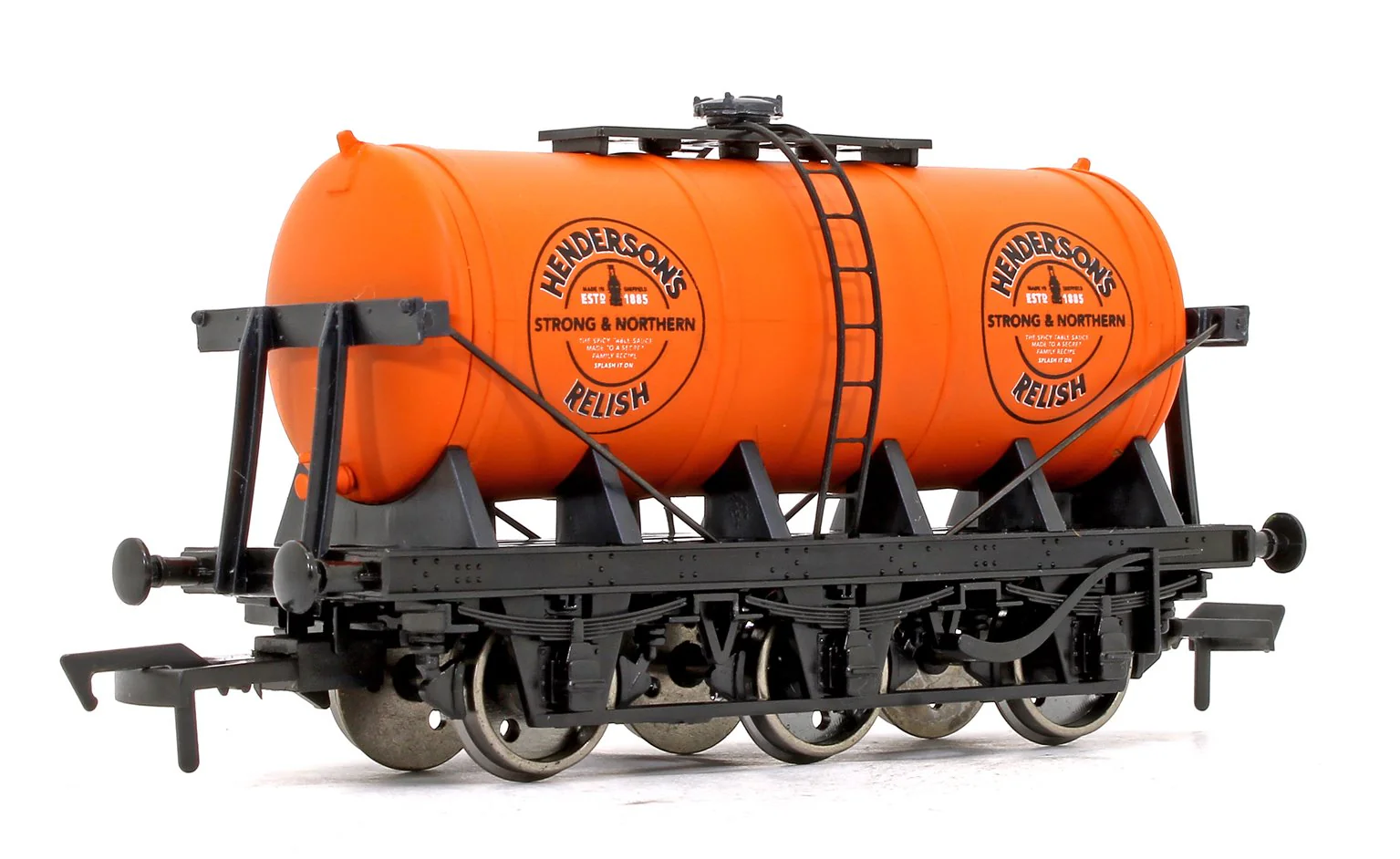 4D-HENDOS-TANK Henderson's Relish "Strong & Northern" 6 Wheel Tank Wagon - Image 3