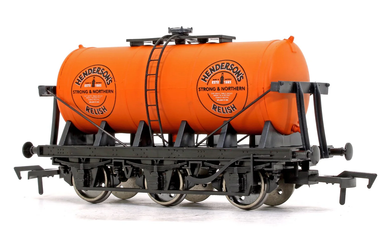4D-HENDOS-TANK Henderson's Relish "Strong & Northern" 6 Wheel Tank Wagon - Image 4