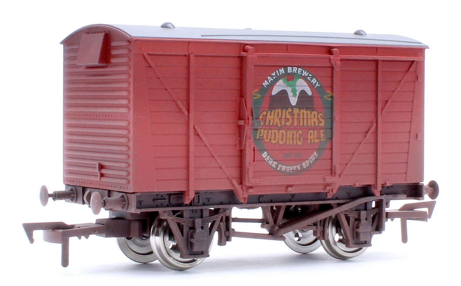 4F-011-163 Ventilated Van Christmas Pudding Ale - Weathered