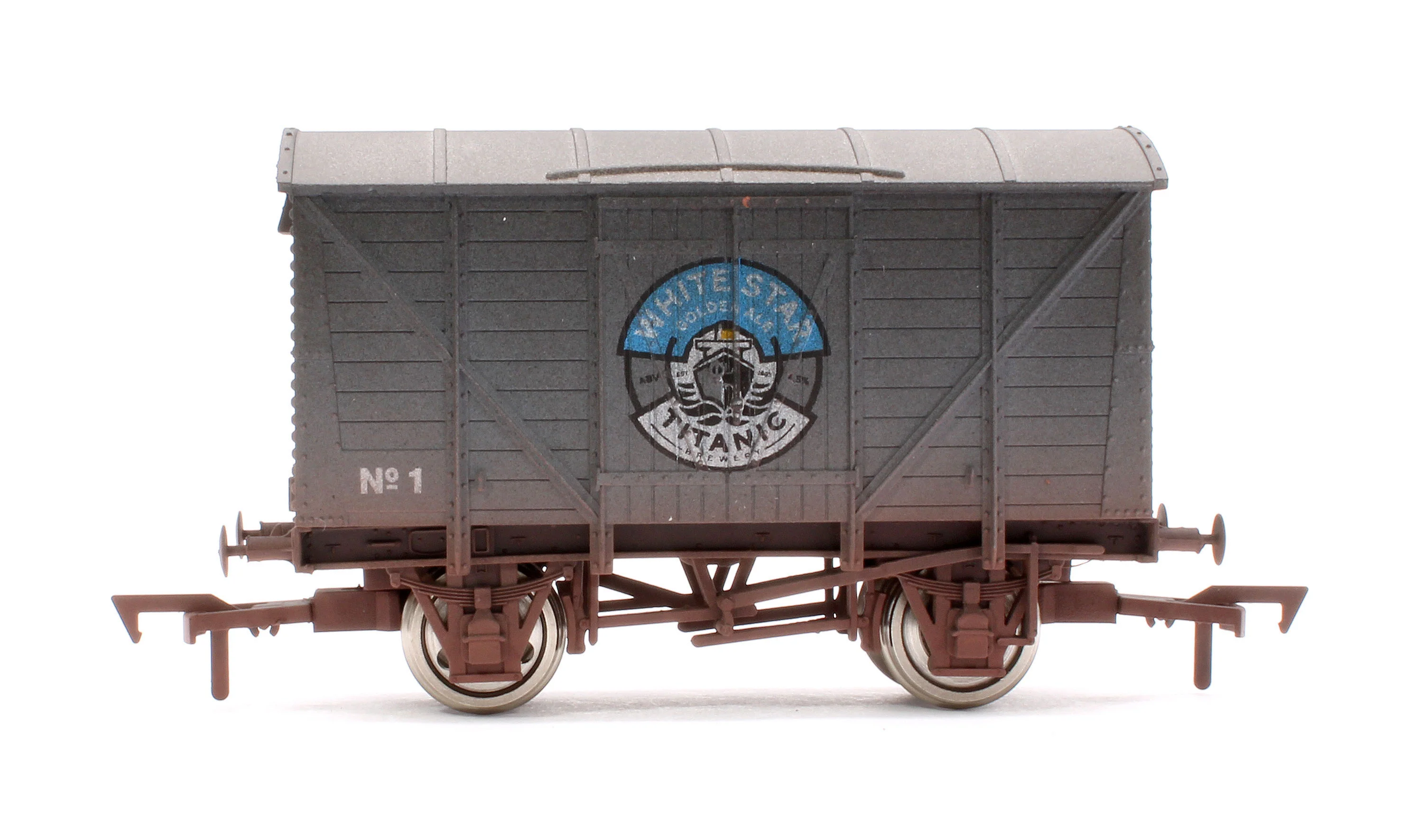 4F-012-080 Van Titanic Brewery White Star Golden Ale No.1 - Weathered - Image 2