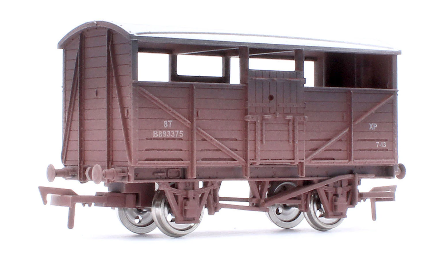 4F-020-006 Cattle Wagon BR B893375 - Weathered - Image 3