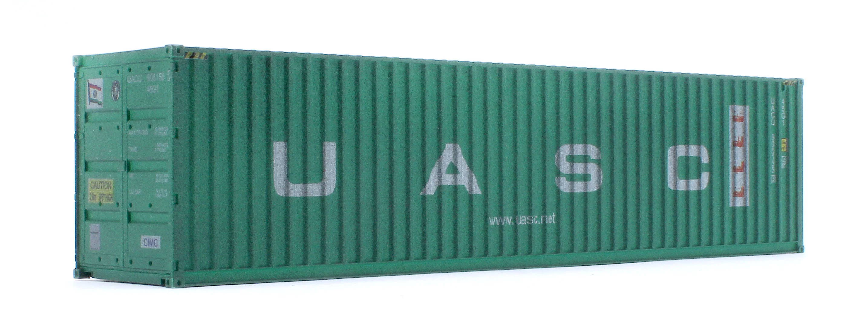 4F-028-226 40ft High Cube Container UASC Twin Pack - Weathered - Image 2