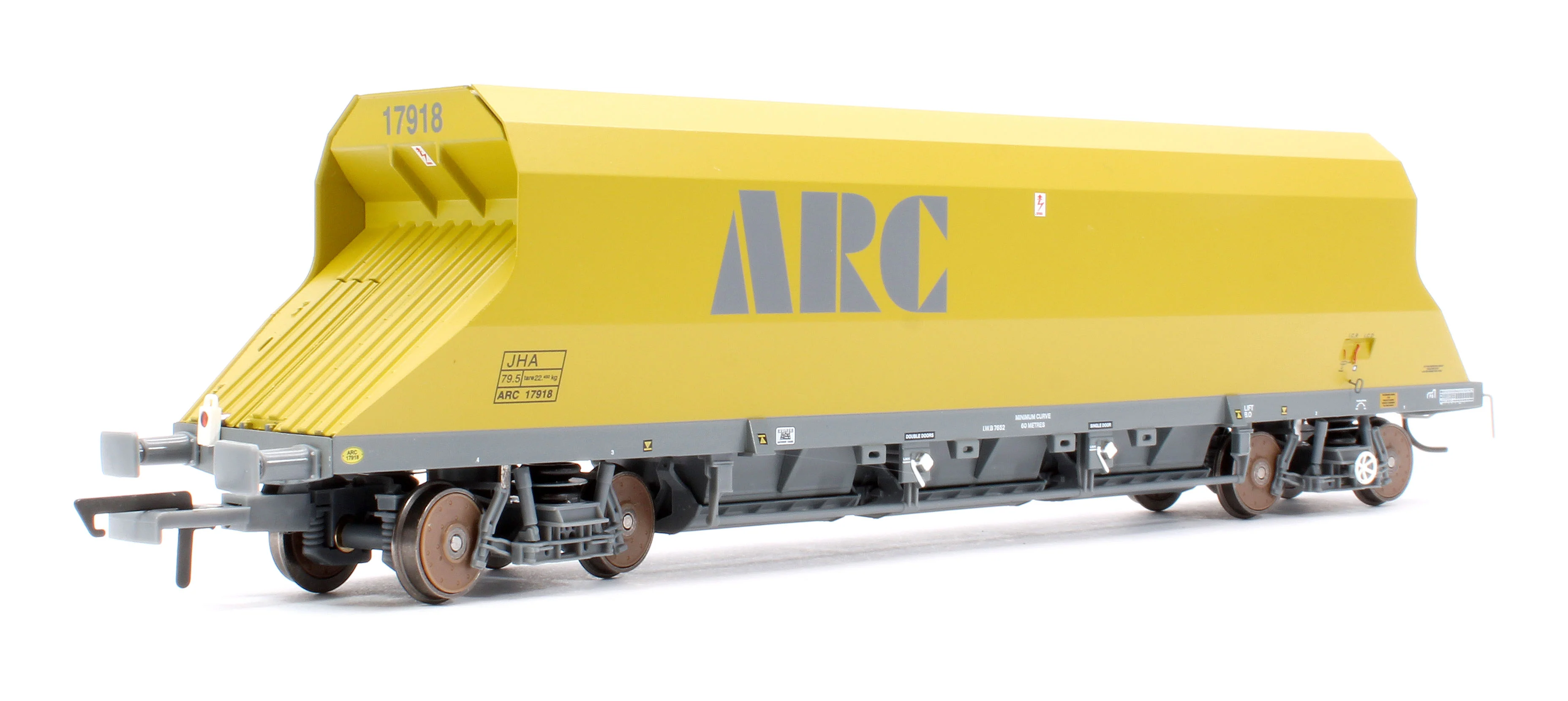4F-081-002 P & D JHA (end hopper) ARC Olive & Grey 17918