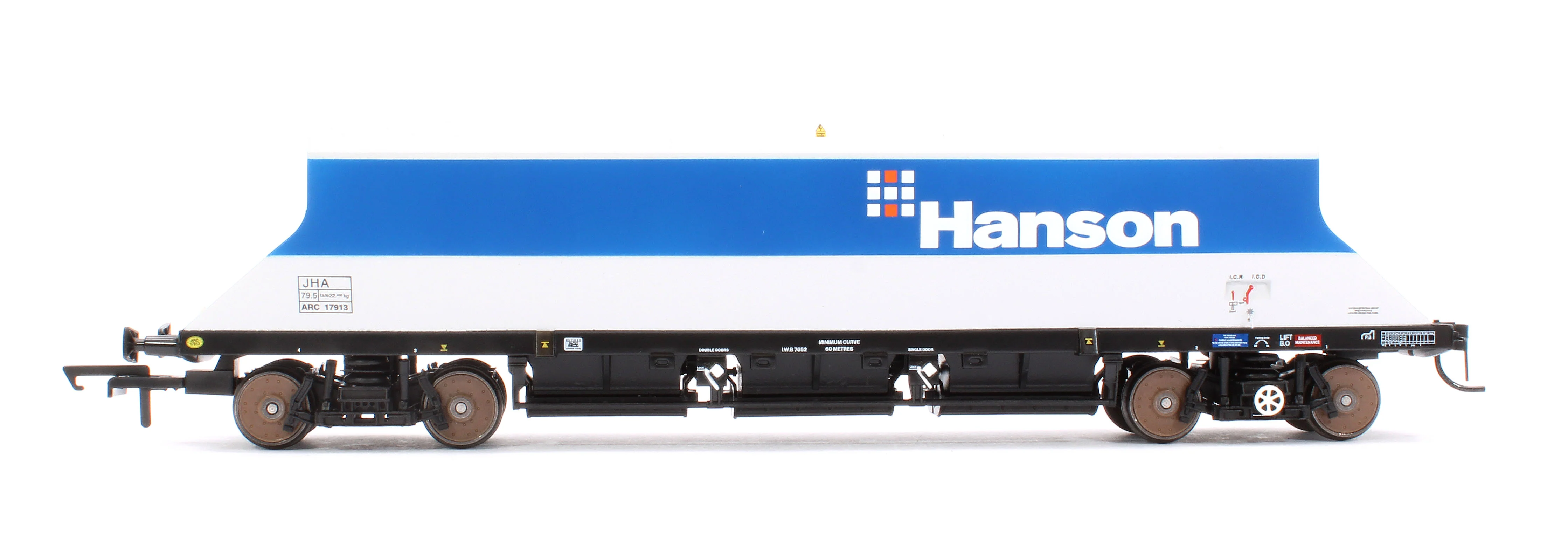 4F-081-003 P & D JHA (end hopper) Hanson Blue & Grey 17913 - Image 2