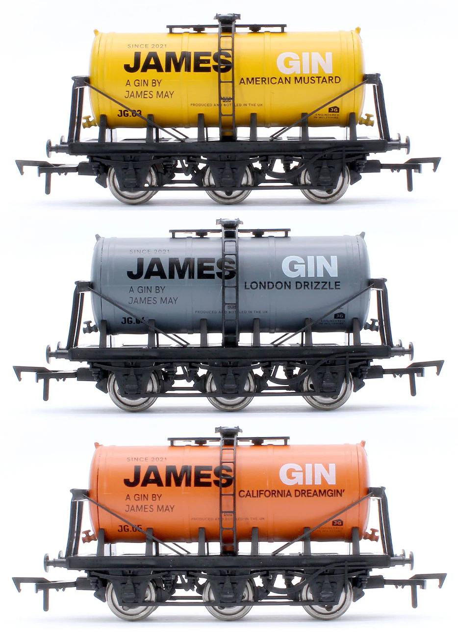 4F-JAMESGIN-101 James Gin "Gin of the People" Triple Wagon Pack - Image 2