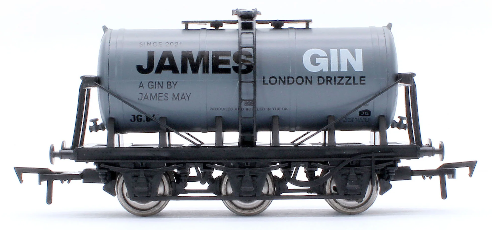 4F-JAMESGIN-101 James Gin "Gin of the People" Triple Wagon Pack - Image 6