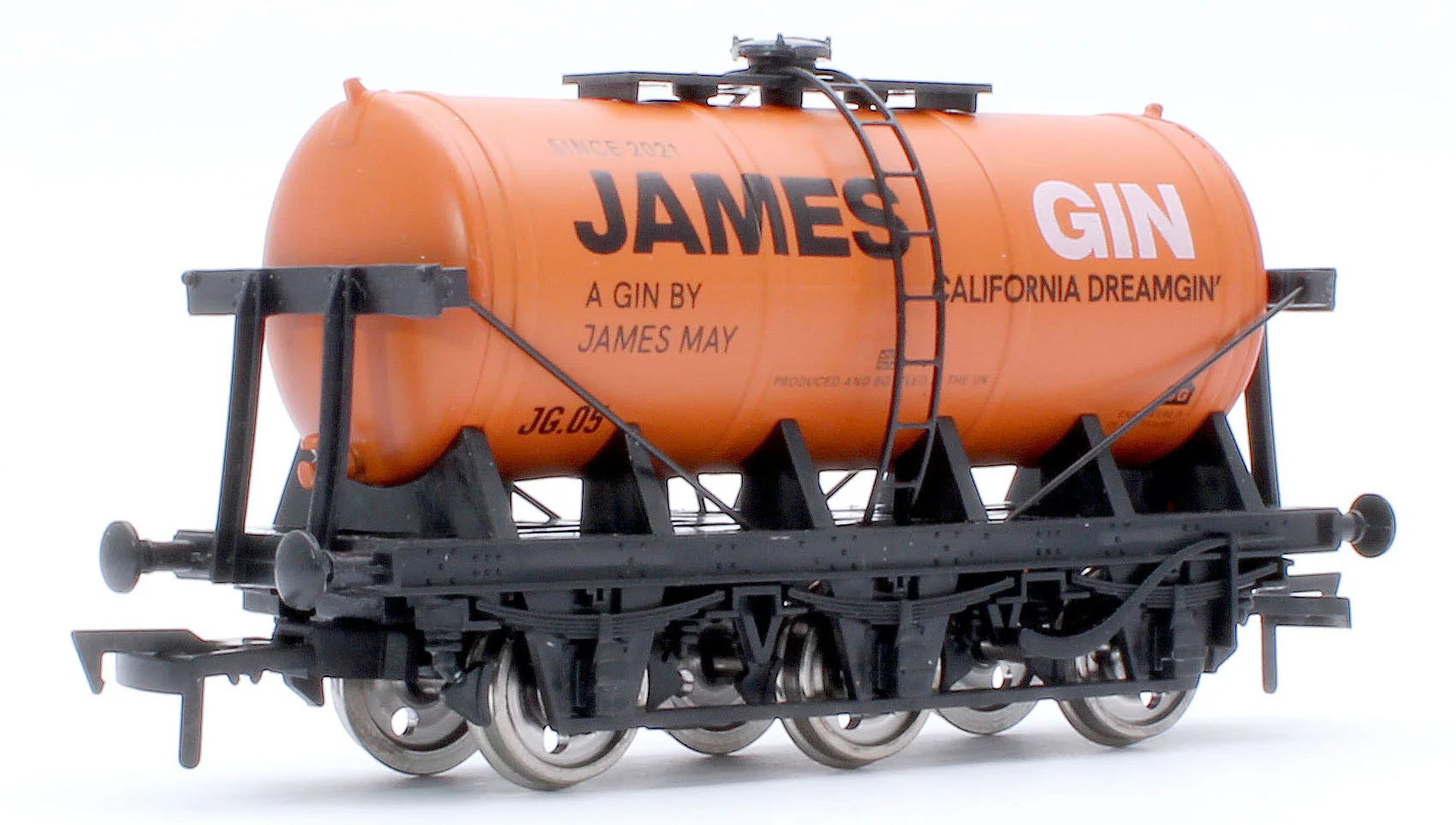 4F-JAMESGIN-101 James Gin "Gin of the People" Triple Wagon Pack - Image 7