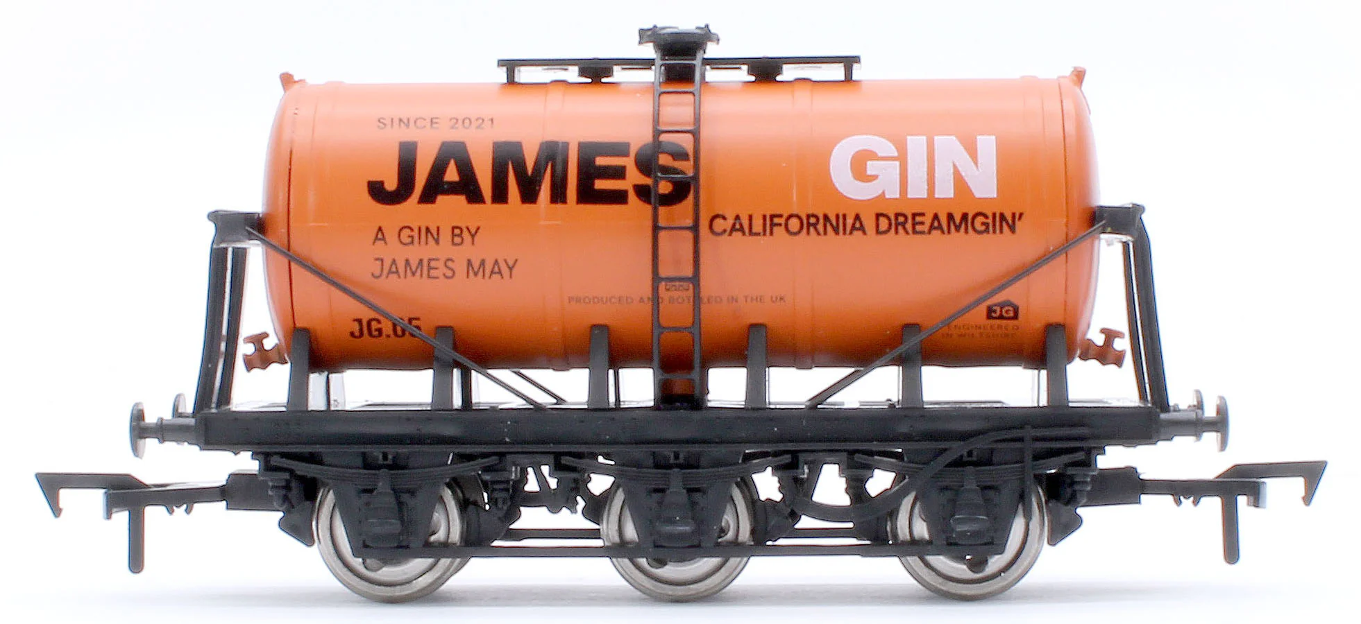 4F-JAMESGIN-101 James Gin "Gin of the People" Triple Wagon Pack - Image 8