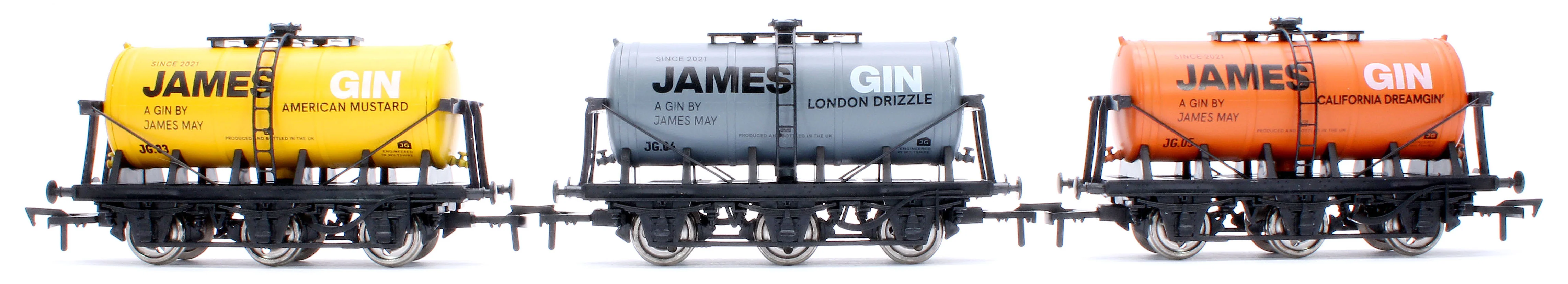 4F-JAMESGIN-101 James Gin "Gin of the People" Triple Wagon Pack - Image 9