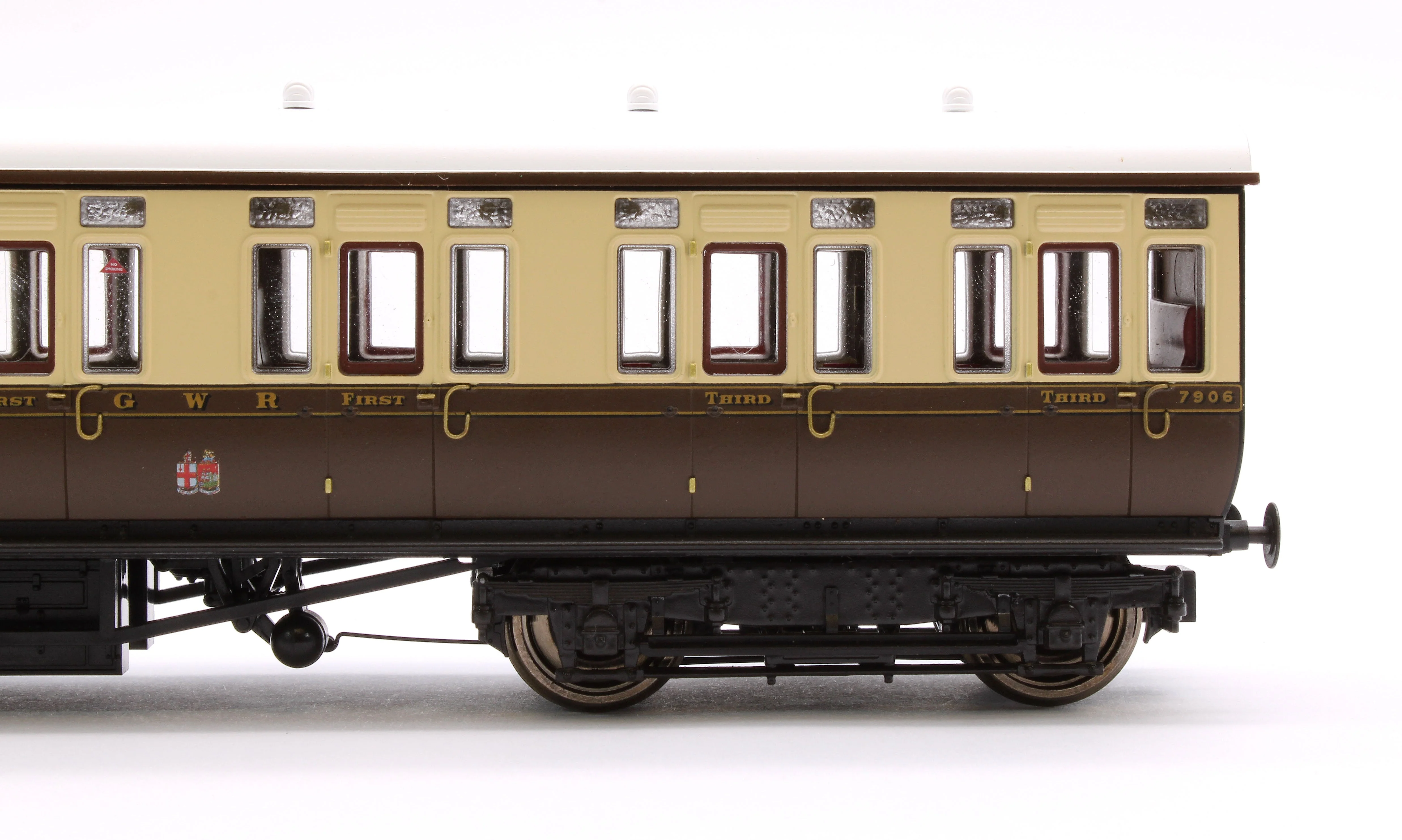 Pre-Owned GWR Toplight Mainline City Twin City Chocolate & Cream Composite 7906 Set 3 - Image 5