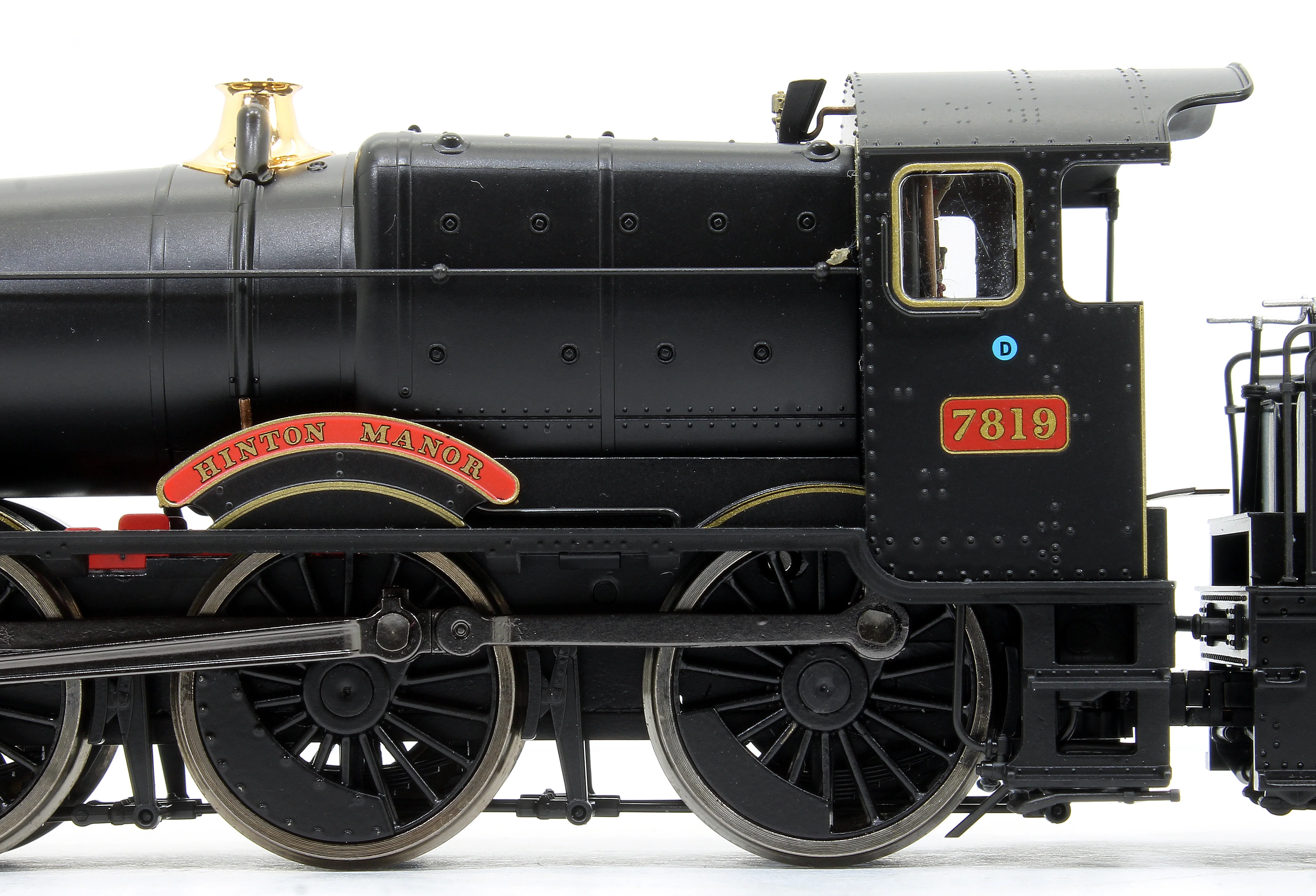 4S-001-005D Hinton Manor BR Black (Early Emblem) 78xx Manor Class 4-6-0 Steam Locomotive No.7819 - DCC Fitted - Image 7