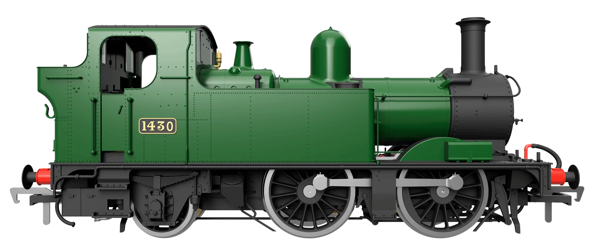 4S-006-001 48XX Class 0-4-2 4806 Green 'Great Western' Steam Locomotive - Image 11
