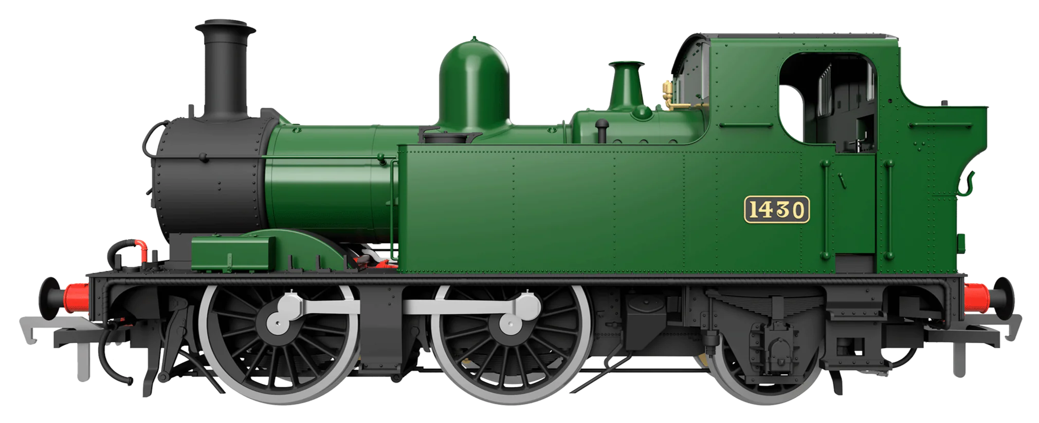 4S-006-051D 58XX Class 0-4-2 5819 BR Black Early Crest Steam Locomotive - DCC Fitted - Image 10