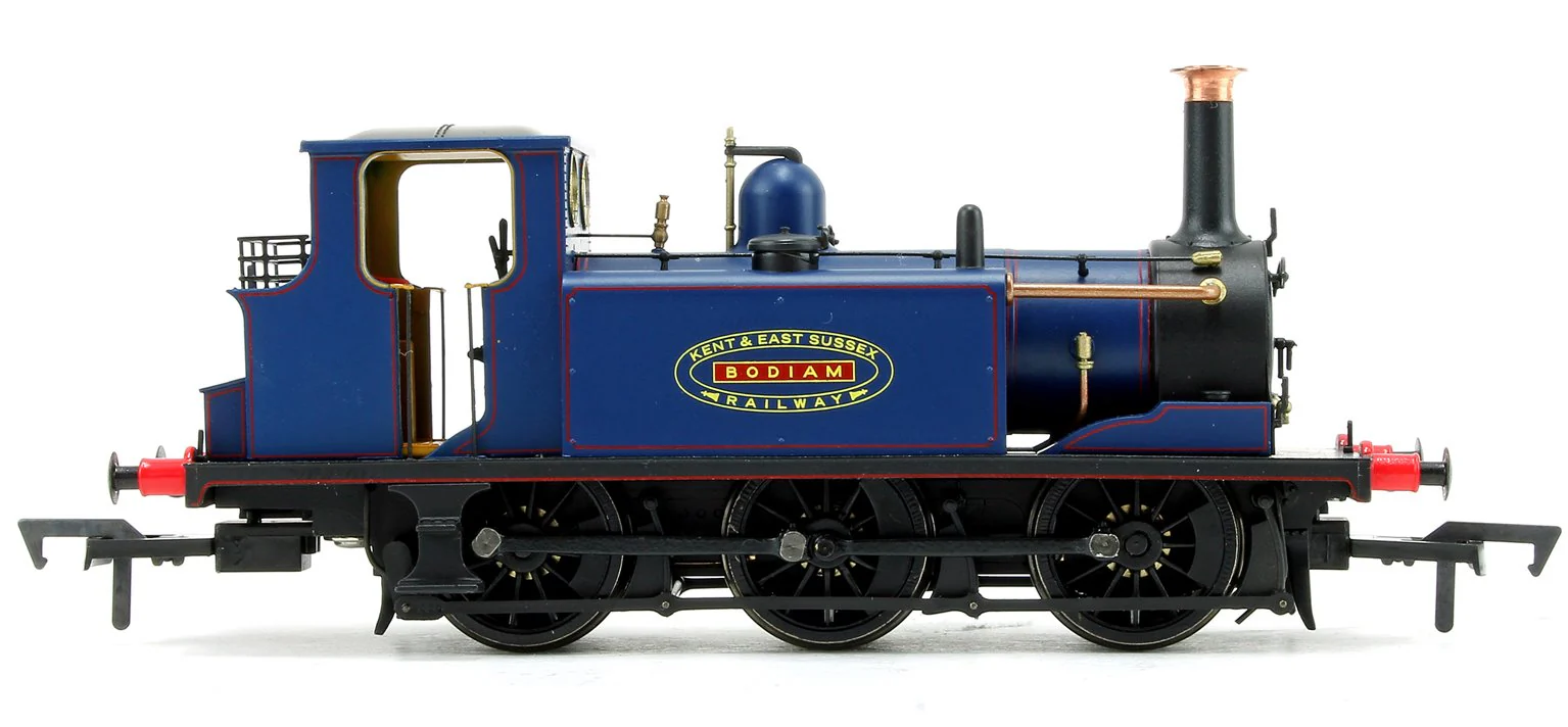 Pre-Owned 4S-010-002S Stroudley Terrier A1 Class 'Bodiam' KESR Blue 0-6-0 Tank Locomotive DCC Sound - Image 3