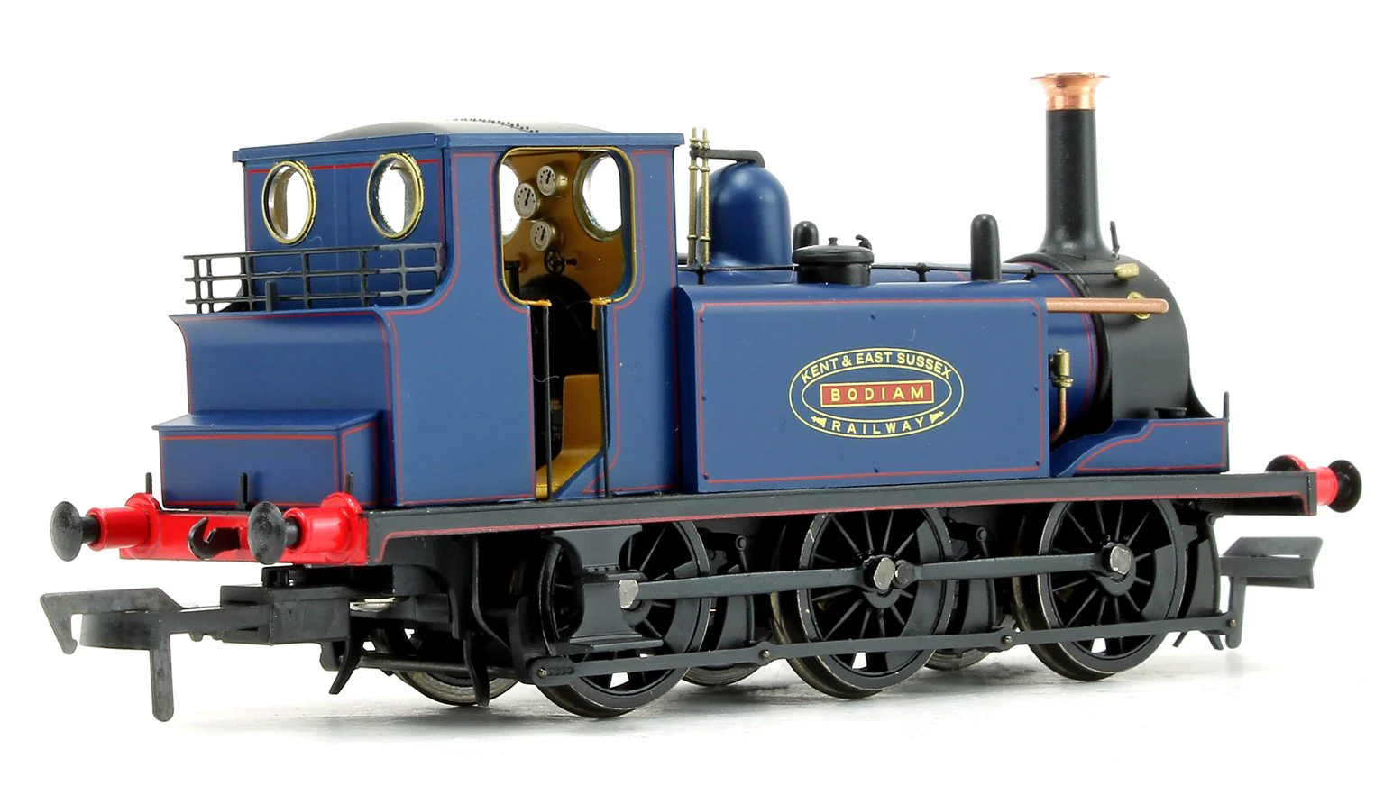 Pre-Owned 4S-010-002S Stroudley Terrier A1 Class 'Bodiam' KESR Blue 0-6-0 Tank Locomotive DCC Sound - Image 4