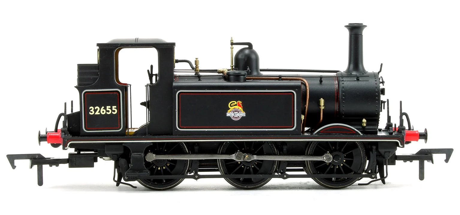 Pre-Owned Stroudley Terrier A1X Class BR Lined Black Early Crest 0-6-0 Tank Locomotive No.32655 DCC Fitted - Image 3