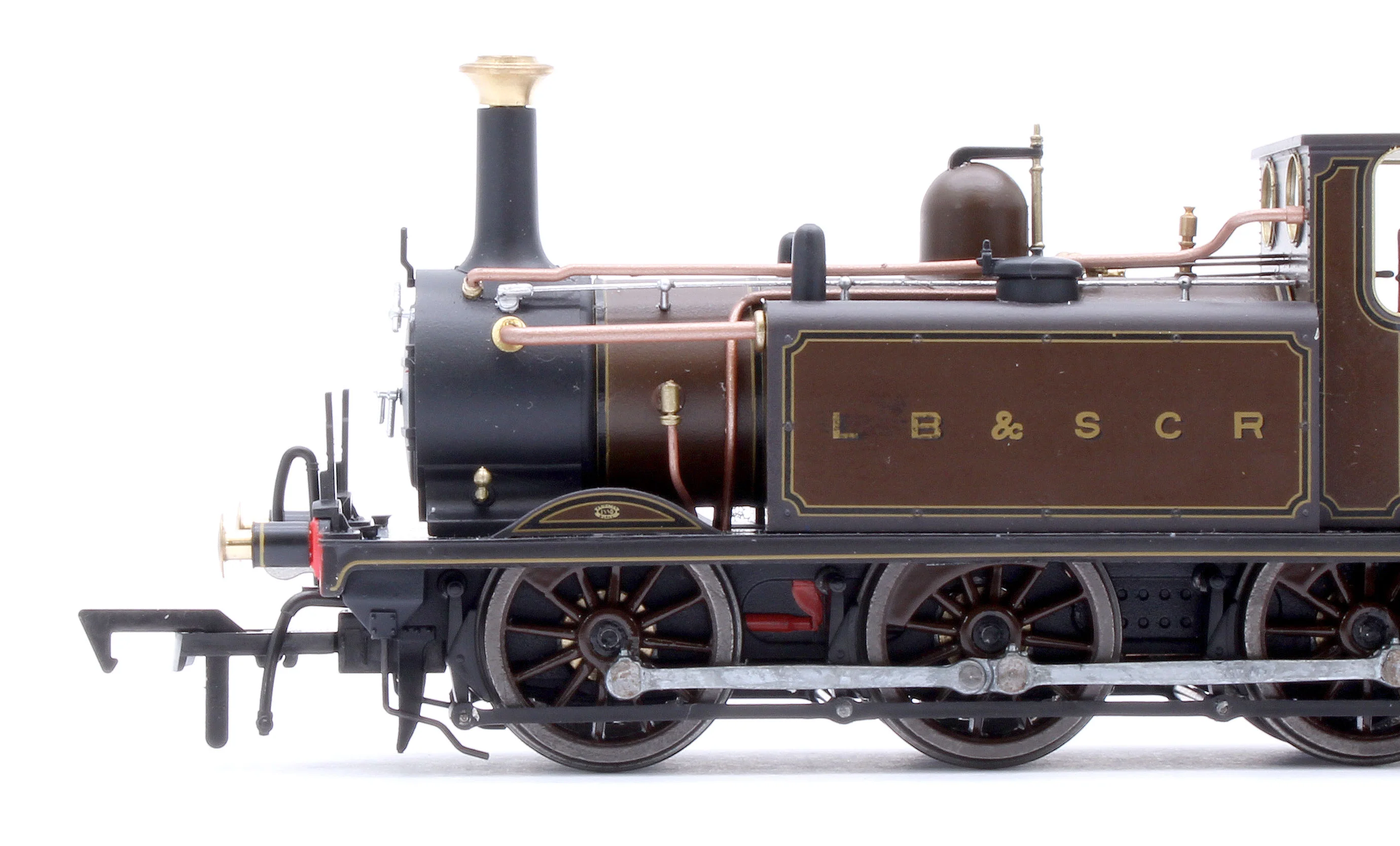 4S-010-013 Class A1X Terrier 0-6-0T LBSCR Marsh Umber '680' Steam Locomotive - Image 9