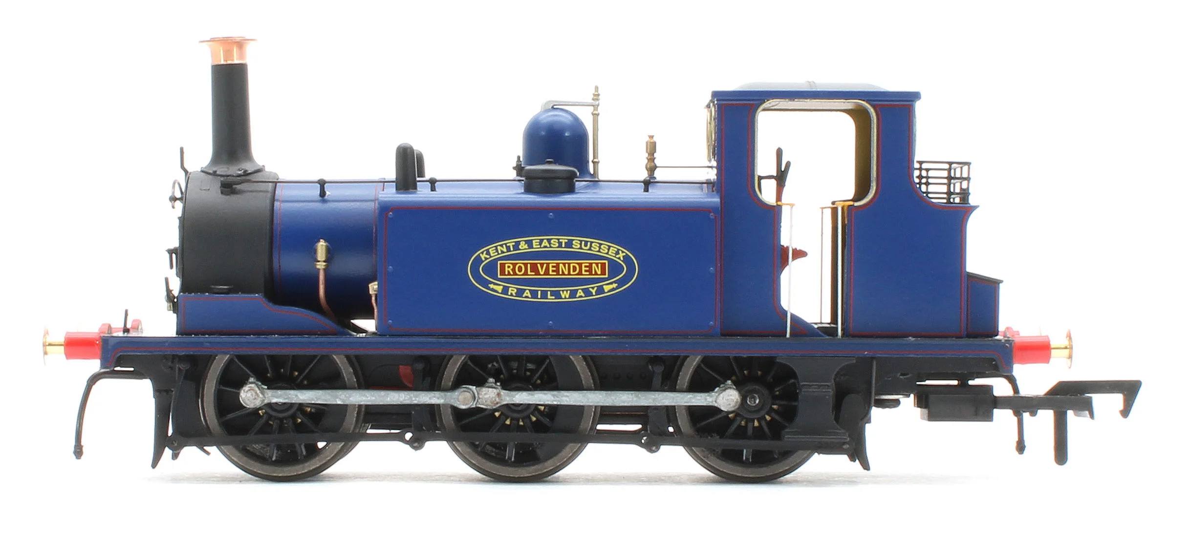 4S-010-018S Class A1 Terrier 0-6-0T KESR Blue 'Rolvenden' Steam Locomotive - DCC Sound - Image 11