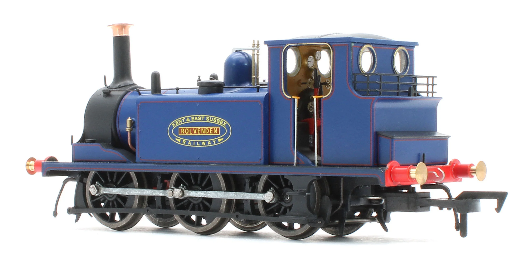 4S-010-018S Class A1 Terrier 0-6-0T KESR Blue 'Rolvenden' Steam Locomotive - DCC Sound - Image 2