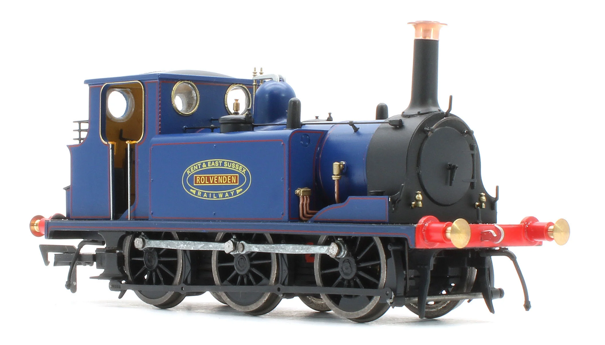 4S-010-018S Class A1 Terrier 0-6-0T KESR Blue 'Rolvenden' Steam Locomotive - DCC Sound - Image 3