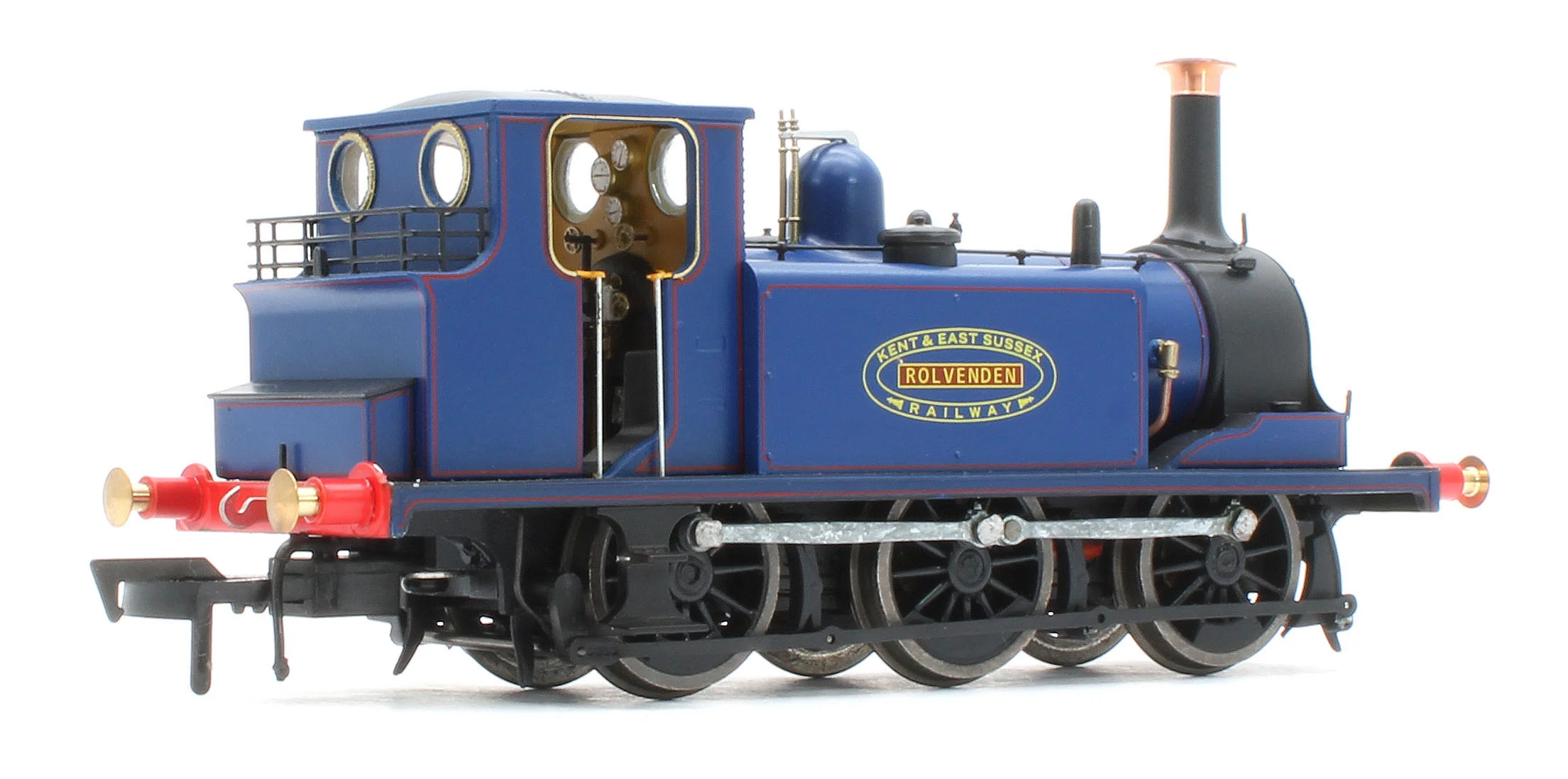 4S-010-018S Class A1 Terrier 0-6-0T KESR Blue 'Rolvenden' Steam Locomotive - DCC Sound - Image 6