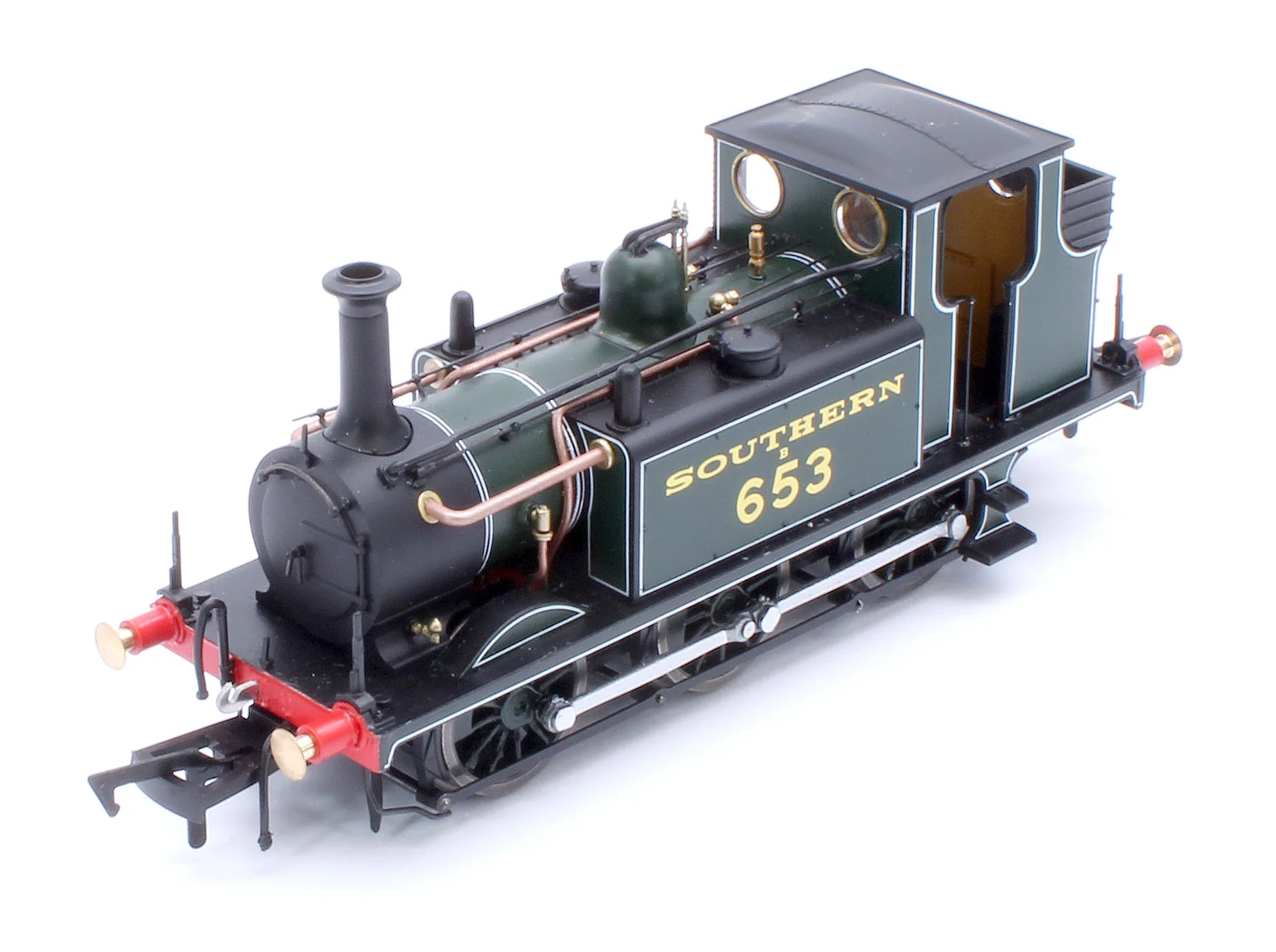 4S-010-019S Class A1X Terrier 0-6-0T Southern Railway Olive Green 'B653' Steam Locomotive - DCC Sound - Image 13